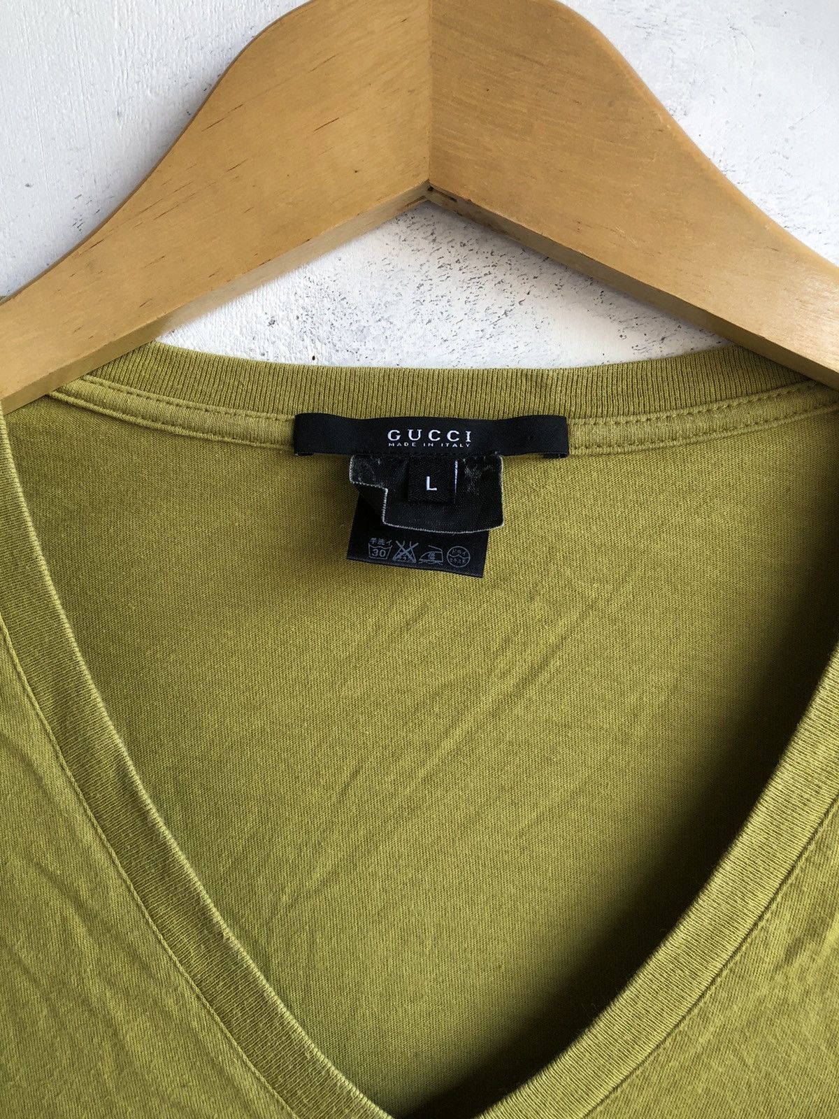 Gucci Gucci Designer Tshirt Made in Italy Size US L / EU 52-54 / 3 - 6 Thumbnail
