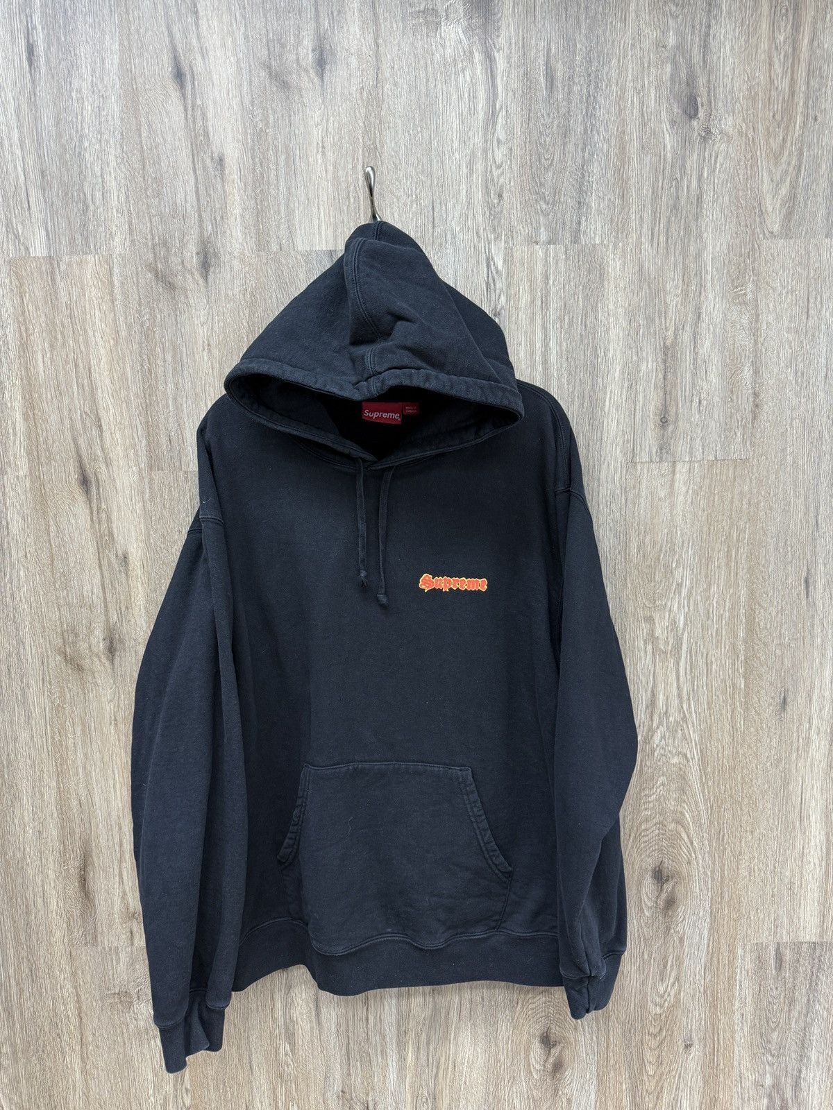 Supreme Love To Amo Black Pull Over Hoodie