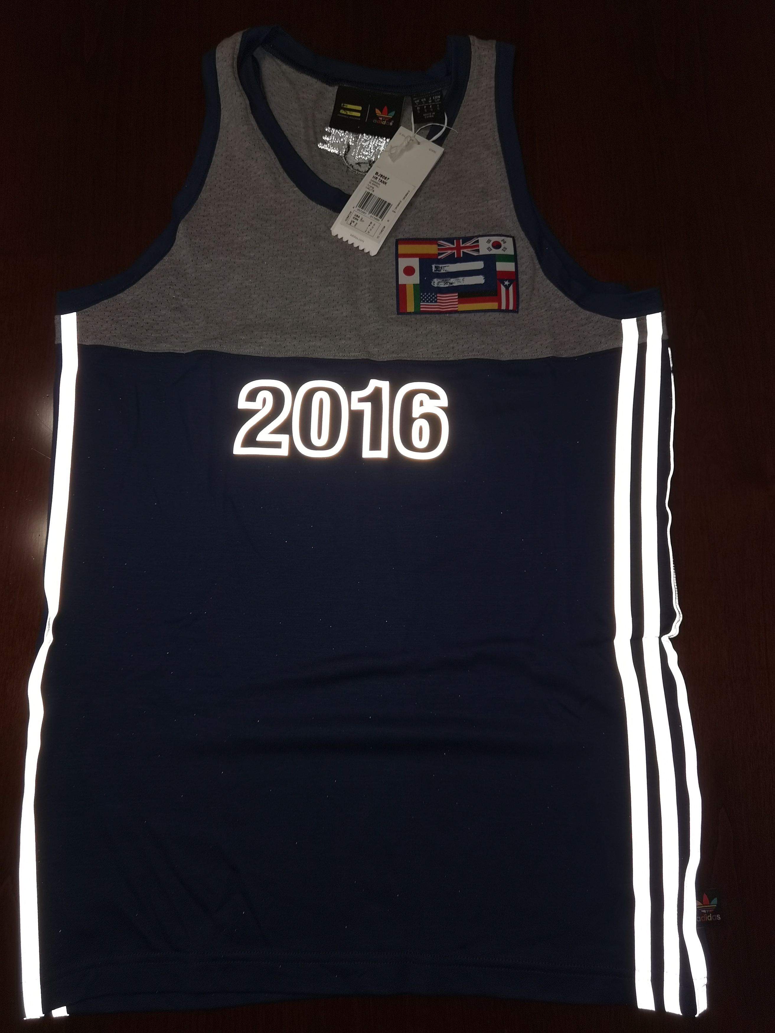 Adidas × Humanrace × Pharrell adidas x Pharrell Williams Hu Race Tank Top Small BJ9087 Size US S / EU 44-46 / 1 - 11 Thumbnail
