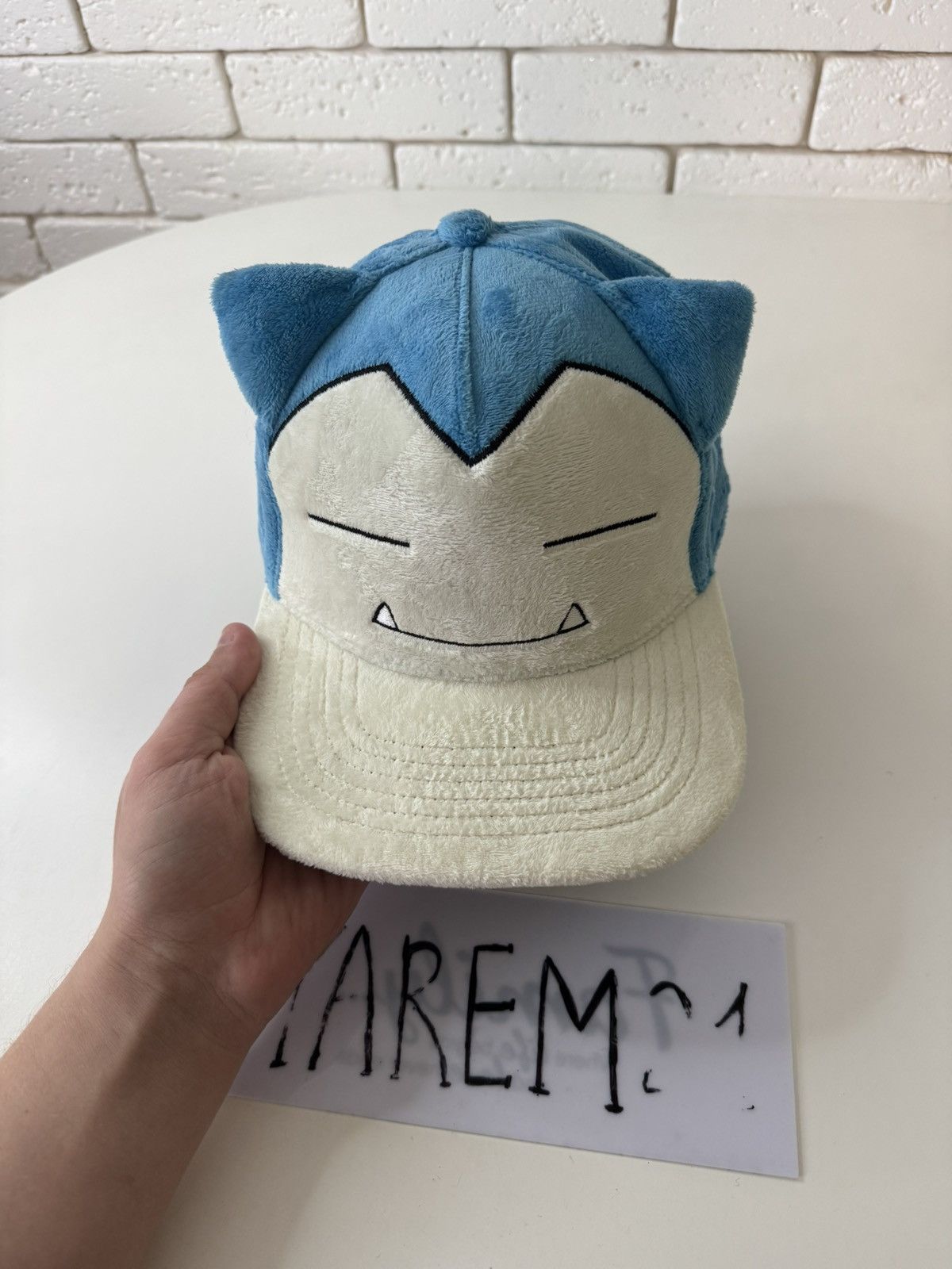 Vintage Pokémon Snorlax cap hat Size ONE SIZE - 2 Thumbnail