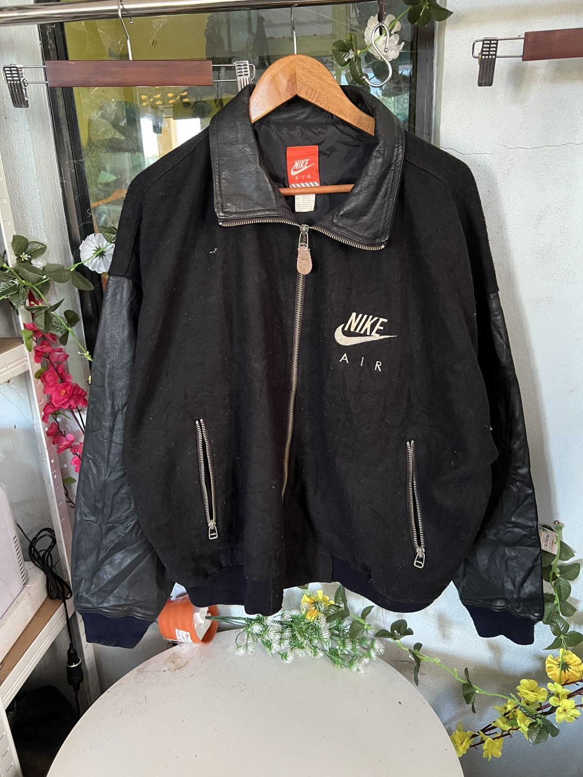 Nike 90s Nike Varsity Jacket Size US XL / EU 56 / 4 - 2 Thumbnail