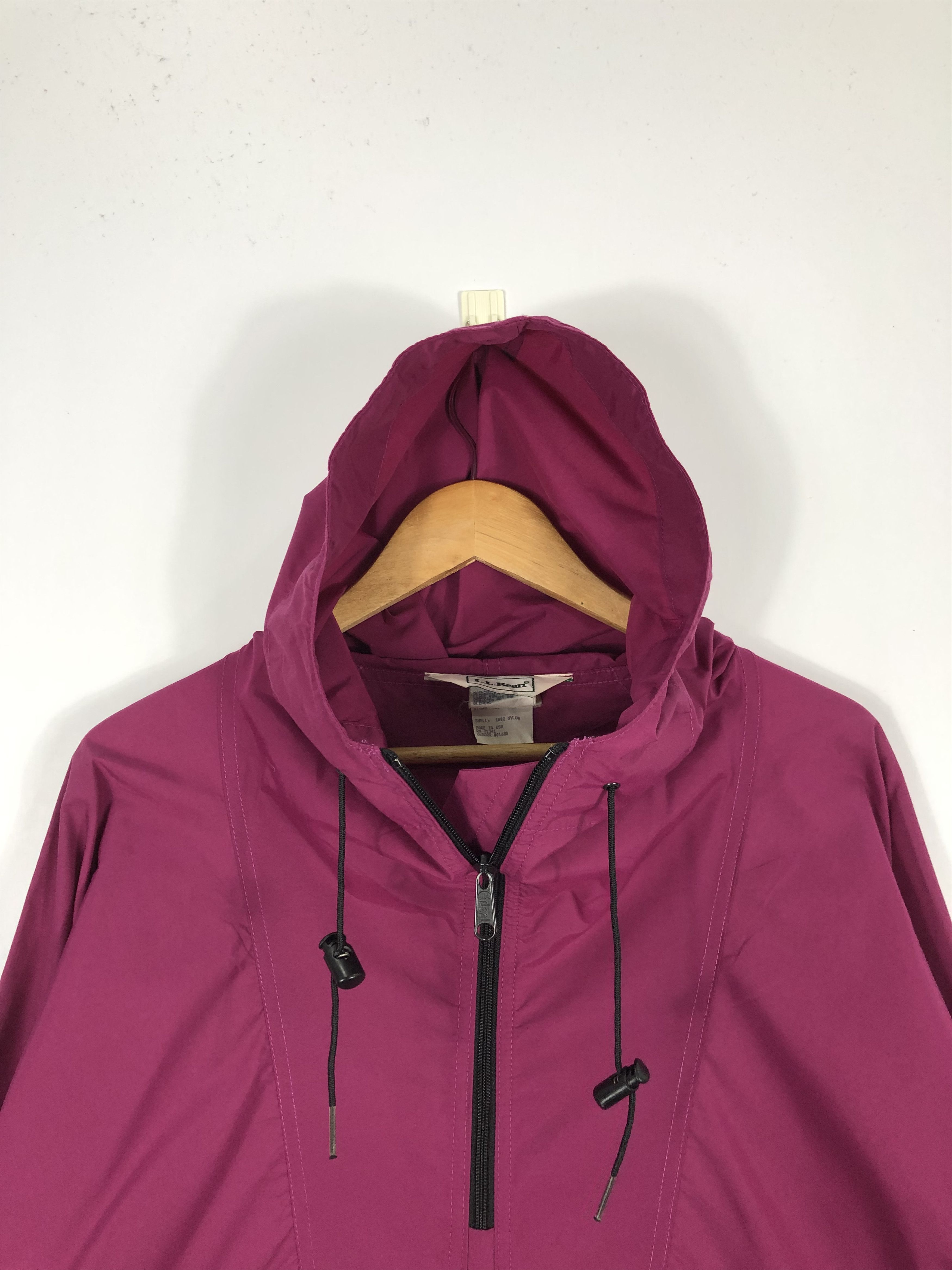 L.L. Bean Vintage 90s L.L Bean Hoodie Windbreaker Jacket J0461 Size US L / EU 52-54 / 3 - 2 Thumbnail