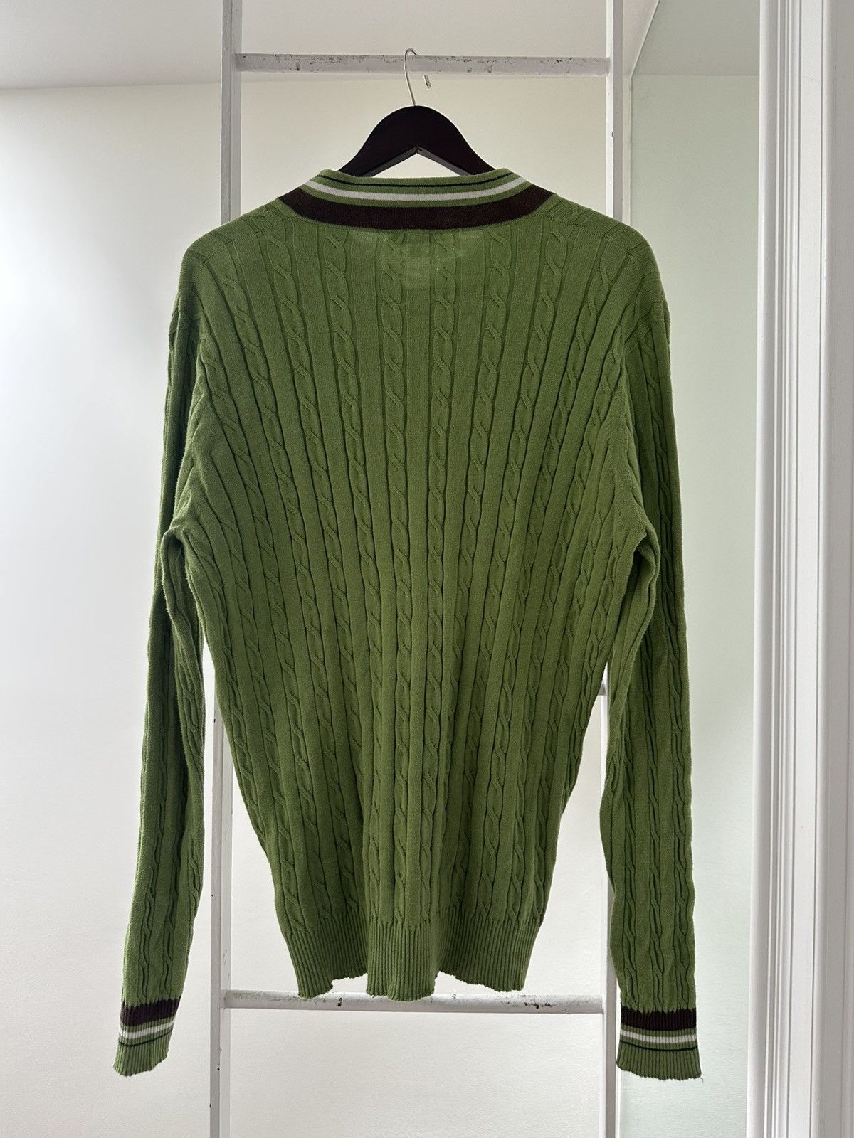 Burberry Burberry Cable Knit Sweater Size US XL / EU 56 / 4 - 2 Thumbnail