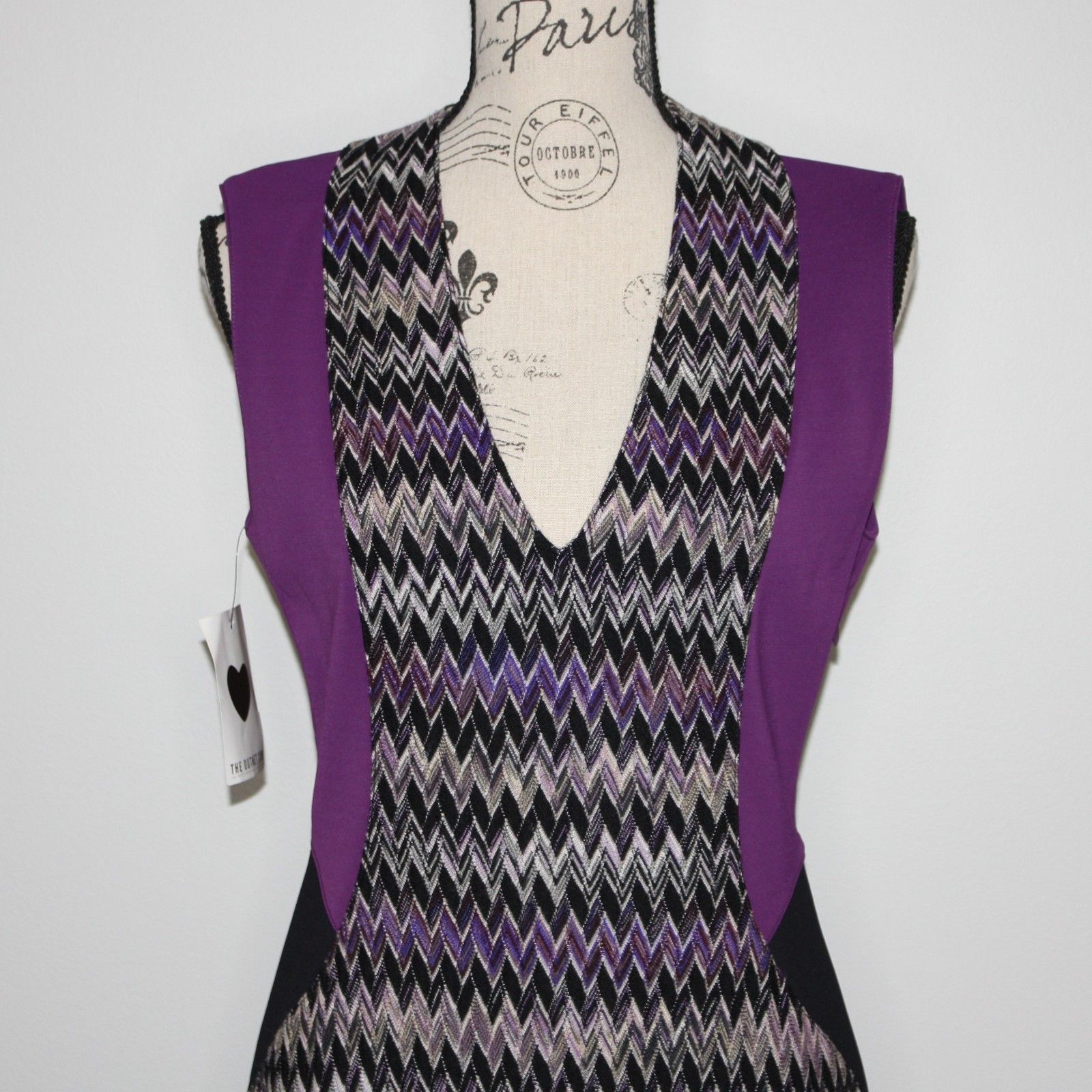 Missoni Ponte-Paneled Crochet Knit Dress in size 42 / US 6 MSRP 1595 Size M / US 6-8 / IT 42-44 - 11 Thumbnail