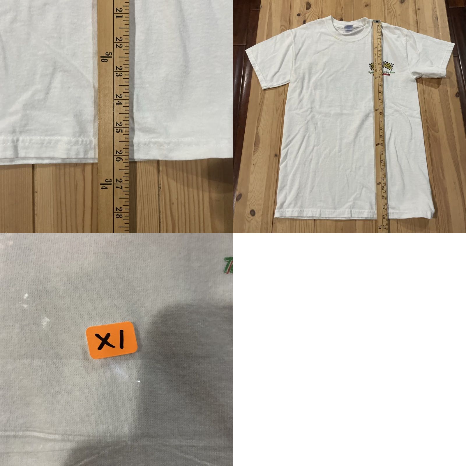 Gildan Gildan Grand Prix Long Beach T Shirt Men S White 2000s Auto racing Cotton Short Sleeve Crew Neck Graphic Print 34th annual Size US S / EU 44-46 / 1 - 8 Thumbnail