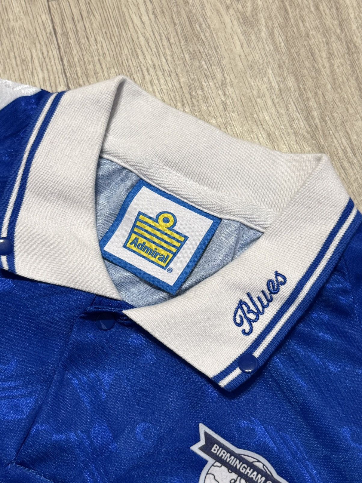 Vintage 🔷Retro Admiral Birmigham City 1993/94 Soccer jersey🔷 Size US M / EU 48-50 / 2 - 7 Thumbnail