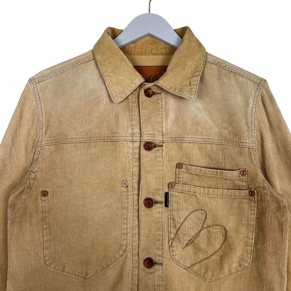 Paul Smith 🔥 RED EAR PAUL SMITH CORDUROY TRUCKER JACKET Size US S / EU 44-46 / 1 - 3 Thumbnail