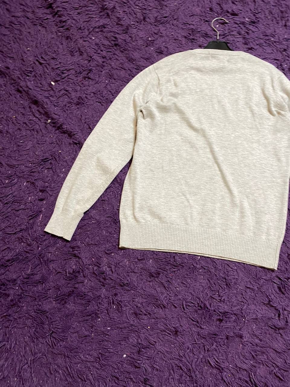 Polo Ralph Lauren Vintage gray Sweaters Polo Ralph Lauren logo crazy Y2K Size US S / EU 44-46 / 1 - 16 Thumbnail