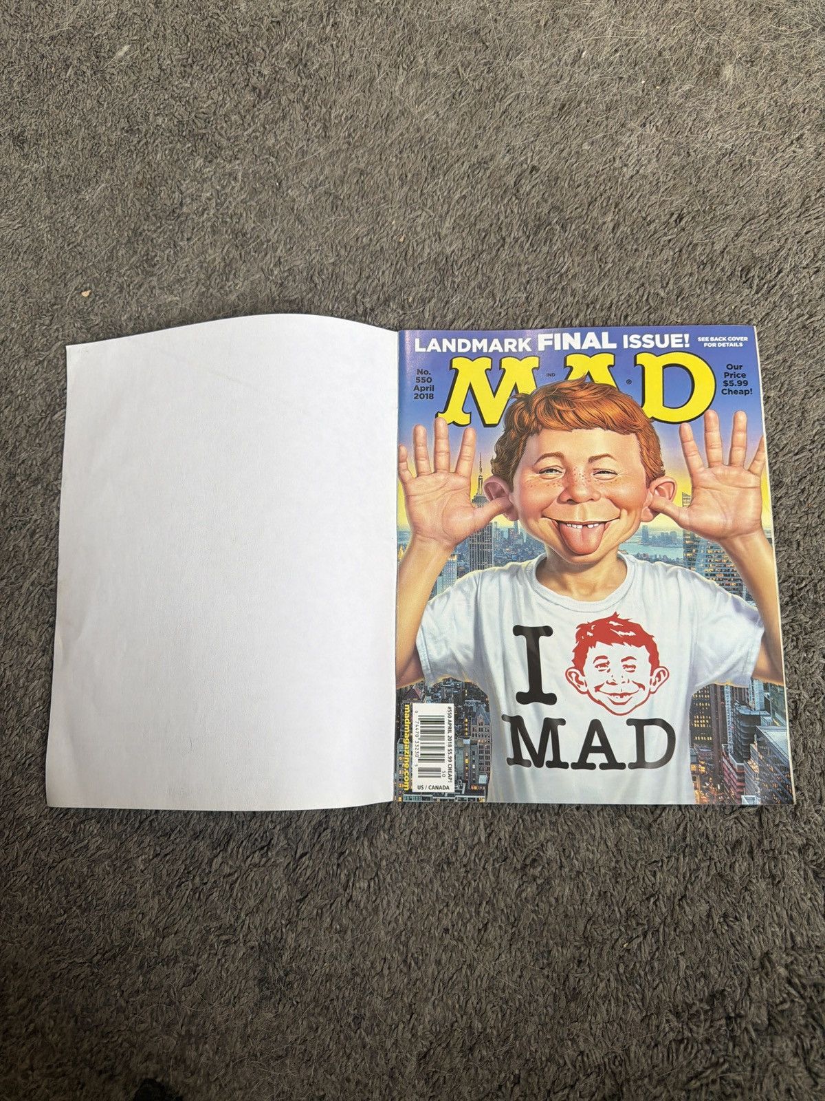 Hypebeast 2018 Mad Magazine No. 550 Size ONE SIZE - 2 Thumbnail