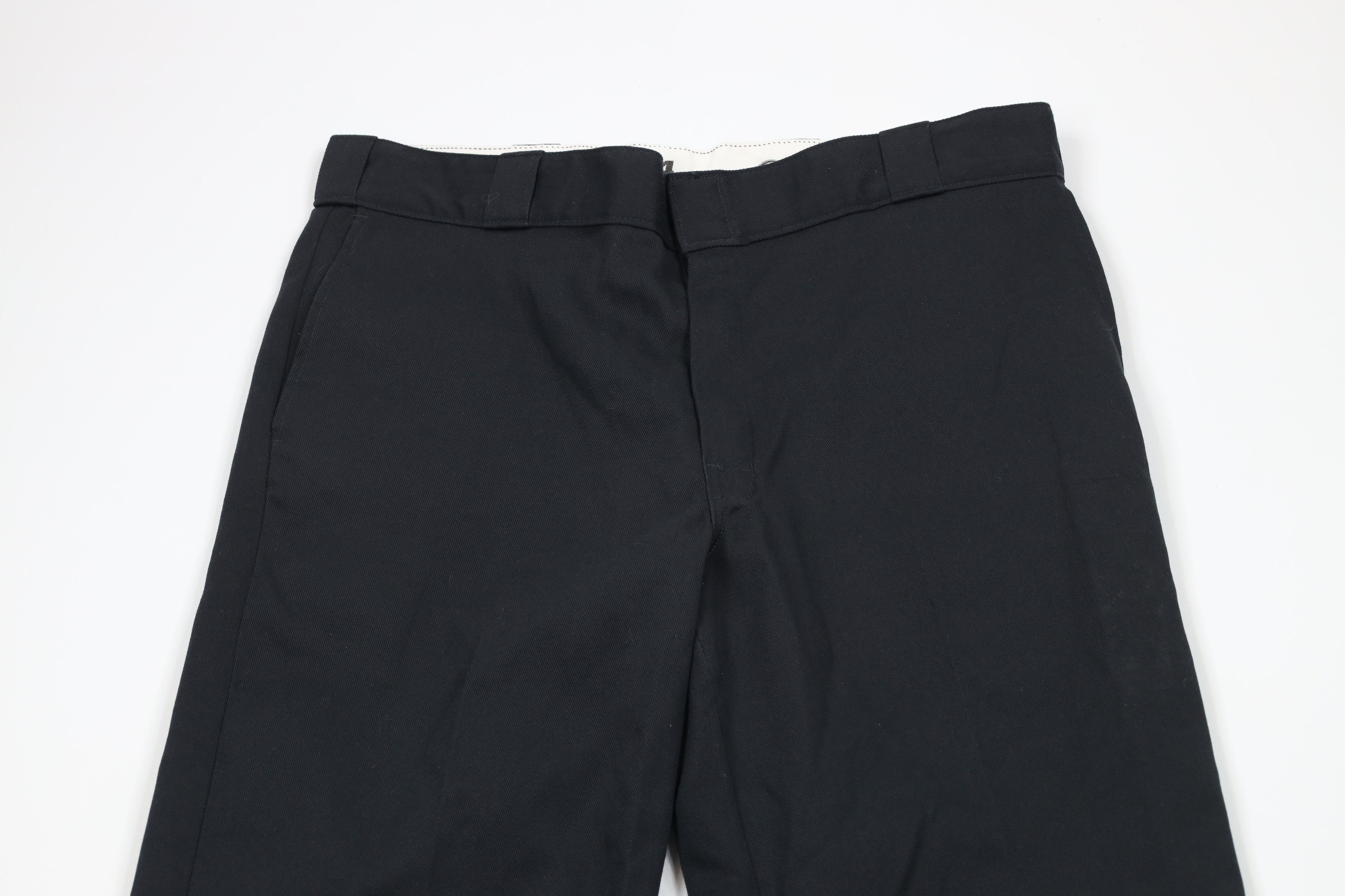 Dickies × Vintage Vintage Y2K Dickies Spell Out Wide Leg Workwear Pants Black Size US 36 / EU 52 - 2 Thumbnail