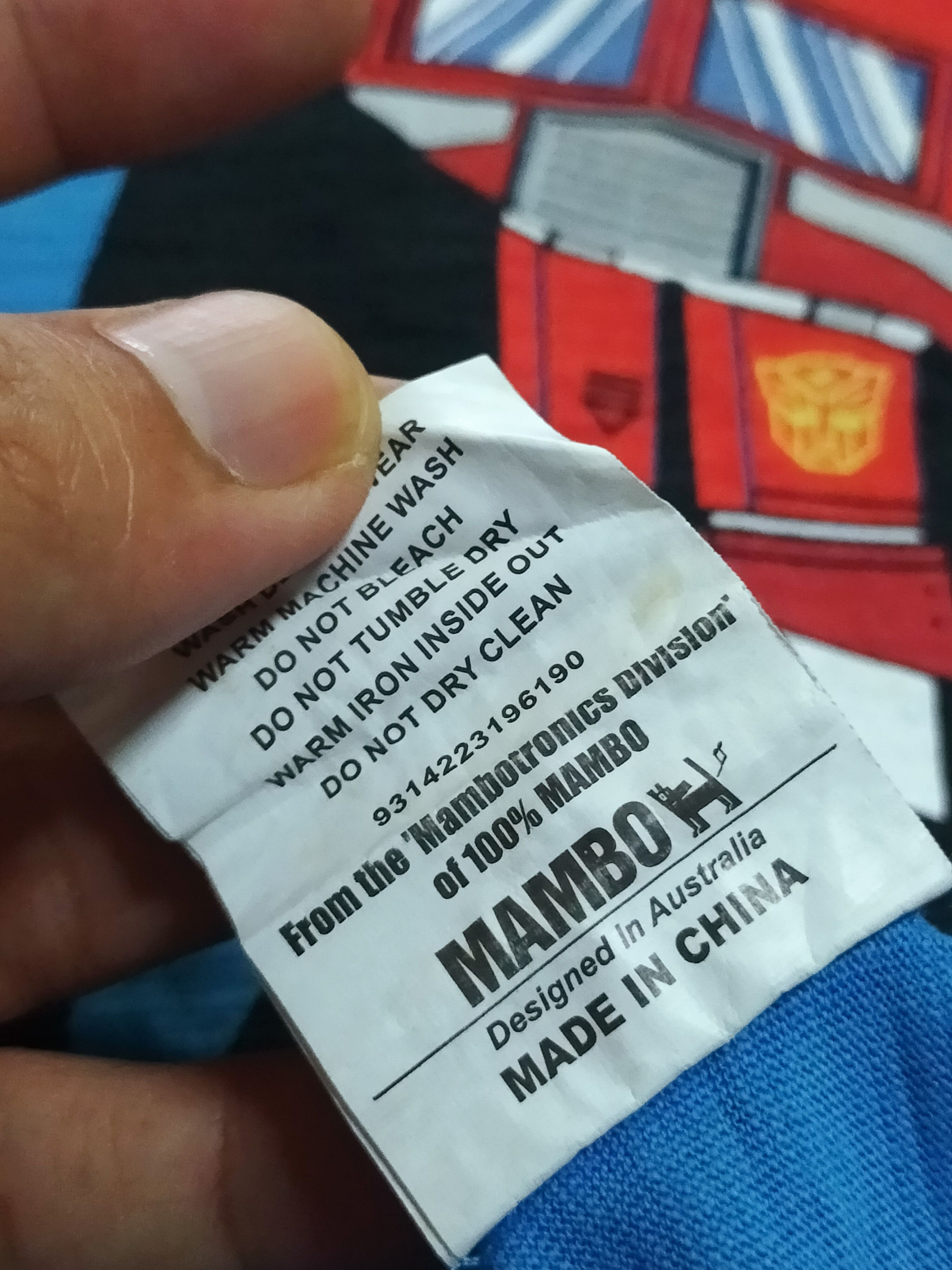 Mambo Mambo X TRANSFORMERS Streetwear fashion Size US XL / EU 56 / 4 - 9 Thumbnail