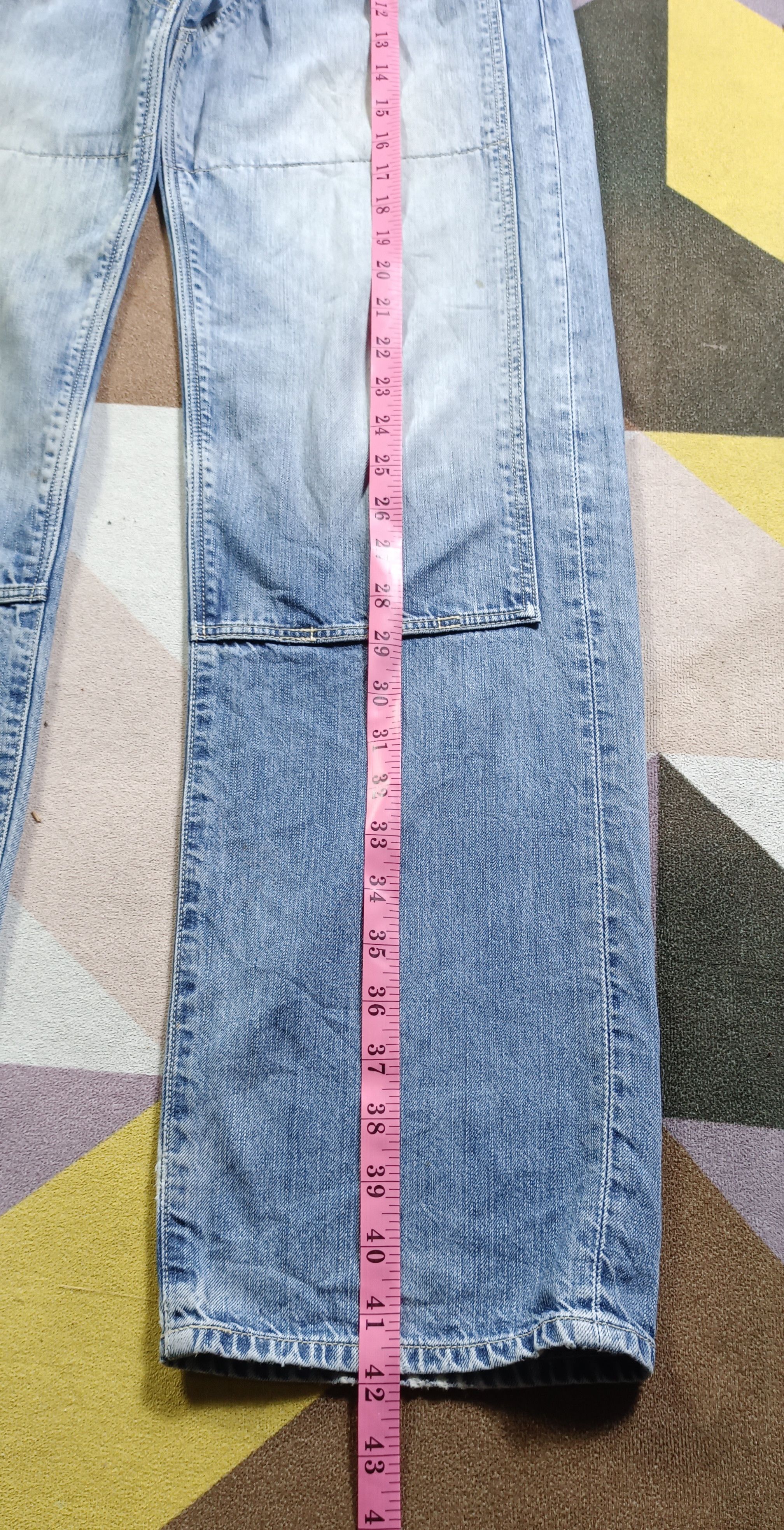 Levi's 🔥🔥Vintage 90s Levis Classic Double Knee Distressed Denim Size US 30 / EU 46 - 20 Thumbnail