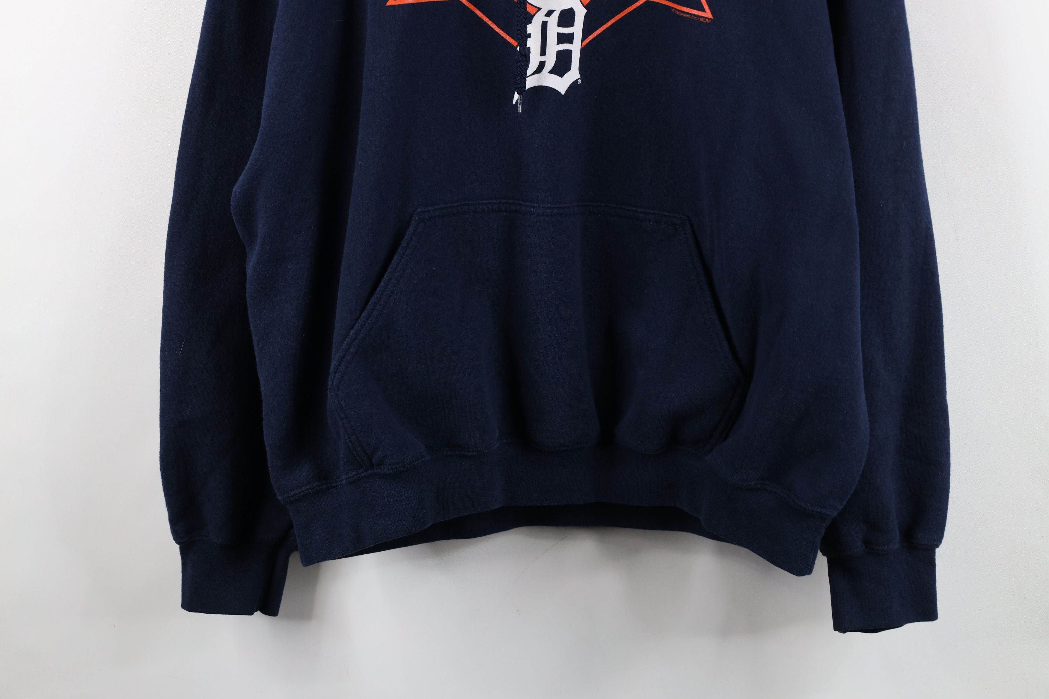 Vintage Vintage Y2K 2012 Series Detroit Tigers Baseball Hoodie Blue Size US XL / EU 56 / 4 - 3 Thumbnail
