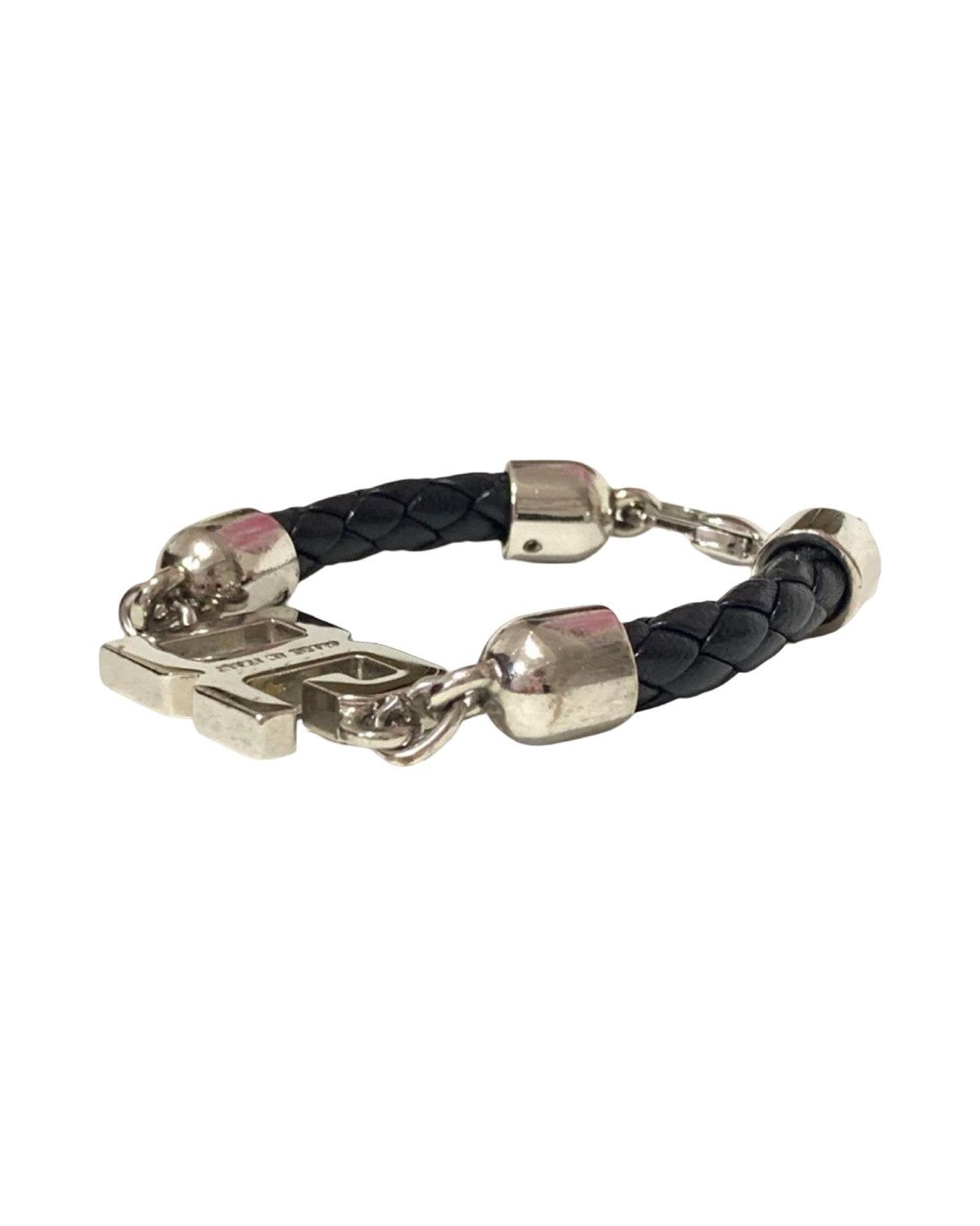 Dolce & Gabbana Dolce & Gabbana Steel Braided Logo Bracelet Size ONE SIZE - 4 Thumbnail