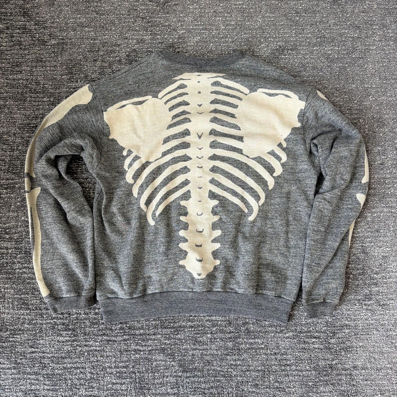 Kapital Kapital French Terry Skeleton Sweater Size US L / EU 52-54 / 3 - 2 Thumbnail