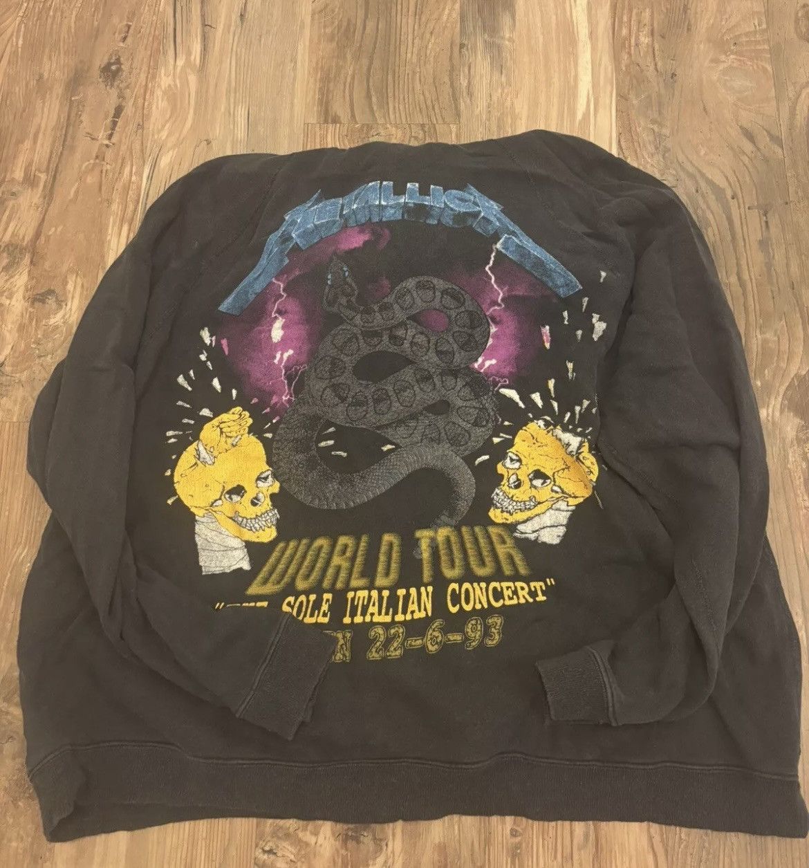 Band Tees × MadeWorn × Metallica MadeWorn Metallica Hoodie Size US XXL / EU 58 / 5 - 4 Thumbnail