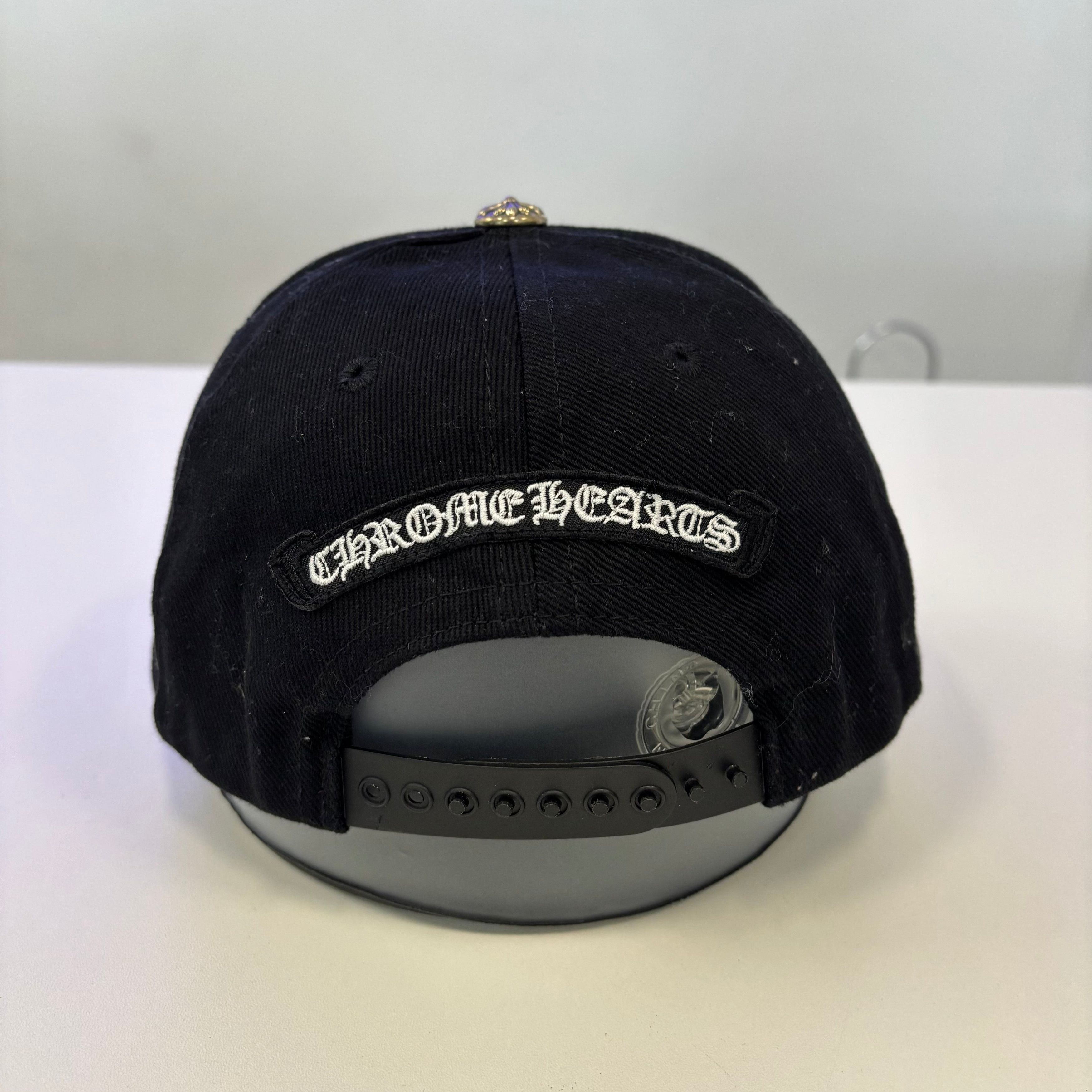 Chrome Hearts Chrome Hearts Embroidered Cross Scroll Hat Size ONE SIZE - 4 Thumbnail