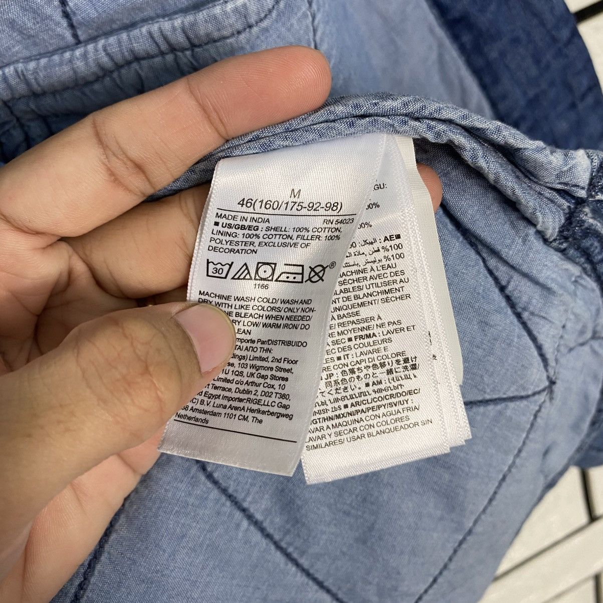 Japanese Brand Vintage Shirt Denim Jacket Gap Size US M / EU 48-50 / 2 - 22 Thumbnail