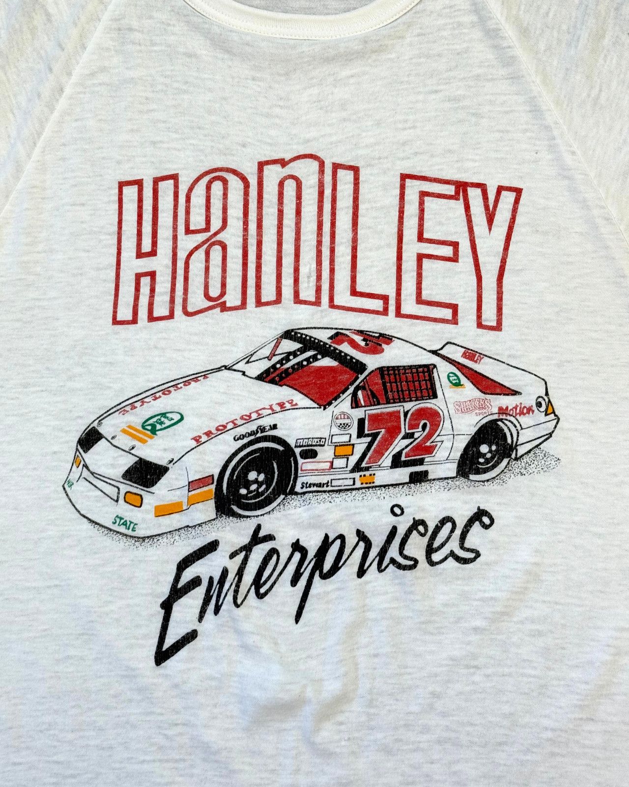 Vintage Rare Vintage 80's Hanley Enterprises Ringer T-Shirt - Small Size US S / EU 44-46 / 1 - 3 Thumbnail