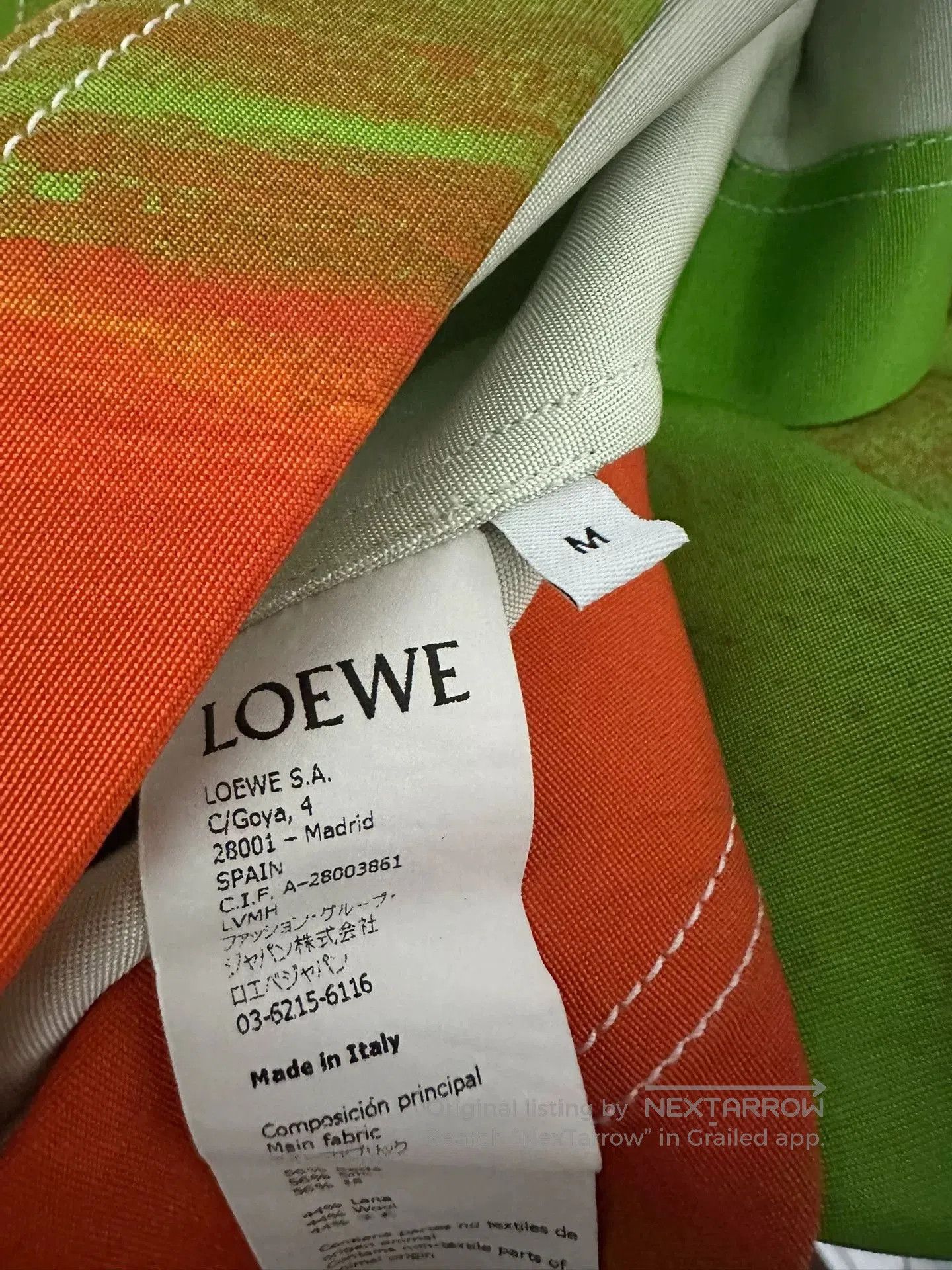Loewe loewe gradient tie. Size US M / EU 48-50 / 2 - 4 Thumbnail
