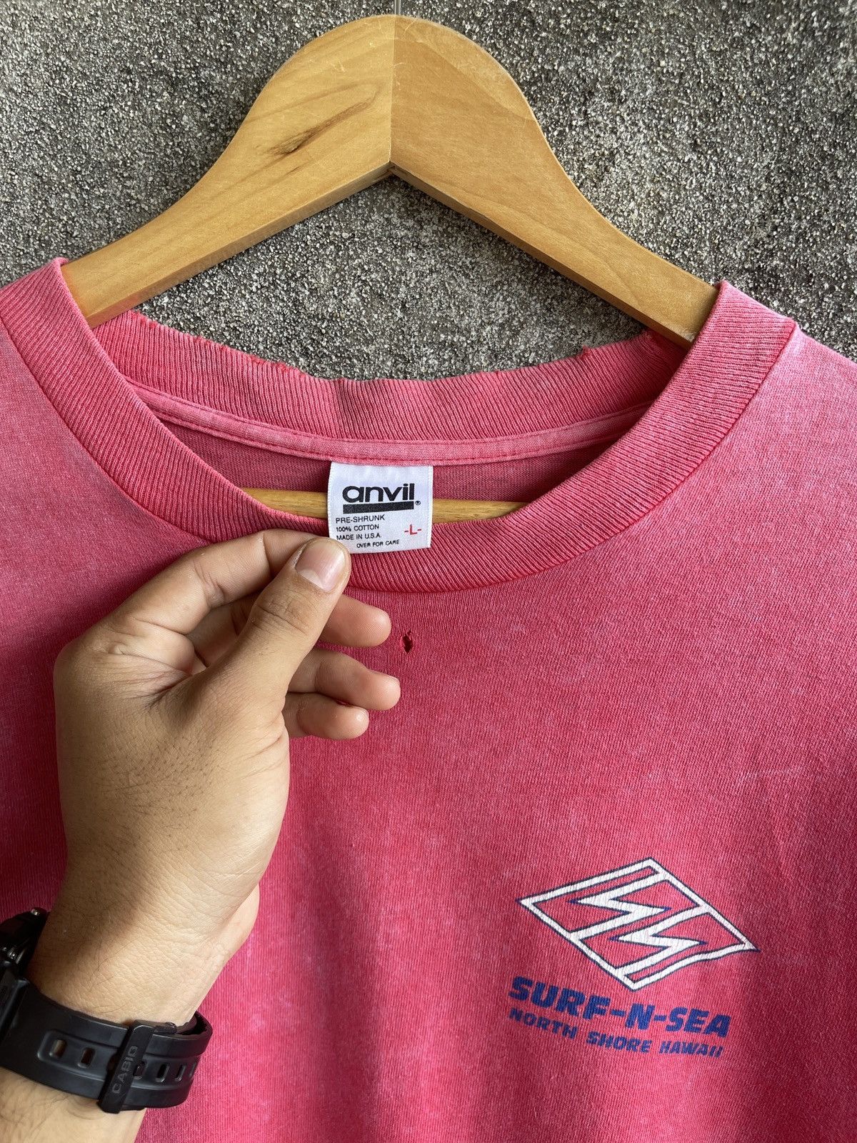 Sun Surf Vintage 90s Thrashed Sun Faded🔥SURF Hawaii🔥Long Sleeve Tee Size US L / EU 52-54 / 3 - 7 Thumbnail