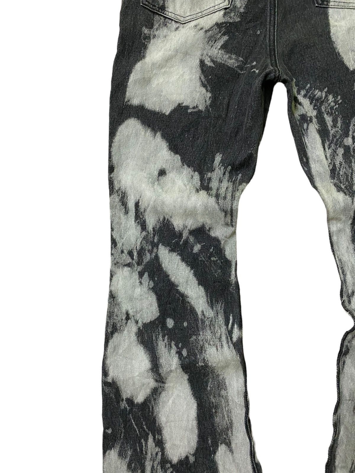 Hysteric Glamour FLARED G.O.C RICK OWENS STYLE ACID WASH DENIM Size US 28 / EU 44 - 16 Thumbnail