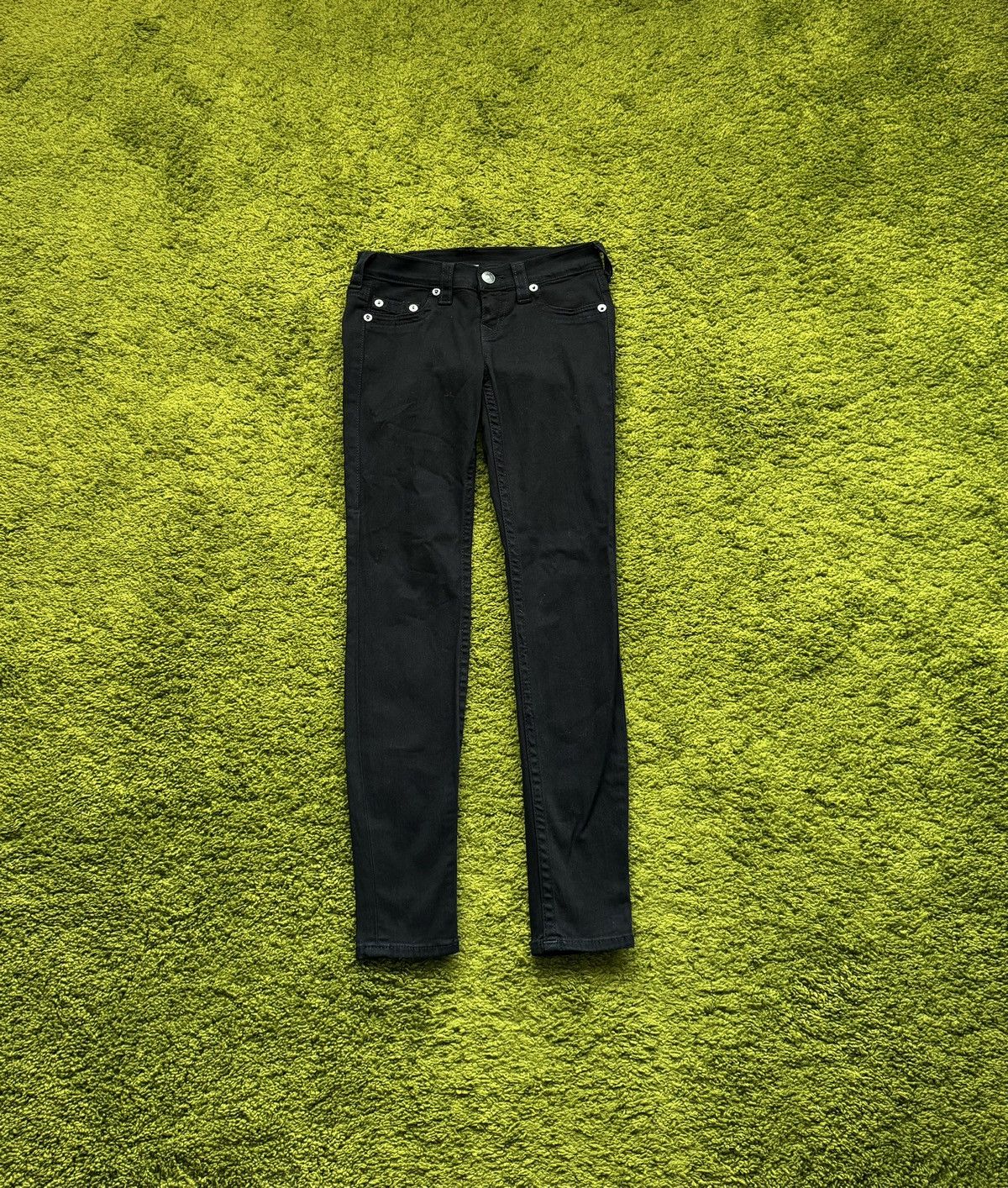 True Religion × Vintage 🇺🇸 True Religion Y2K vintage made in USA skinny jeans denim Size 26" / US 2 / IT 38 - 1 Thumbnail