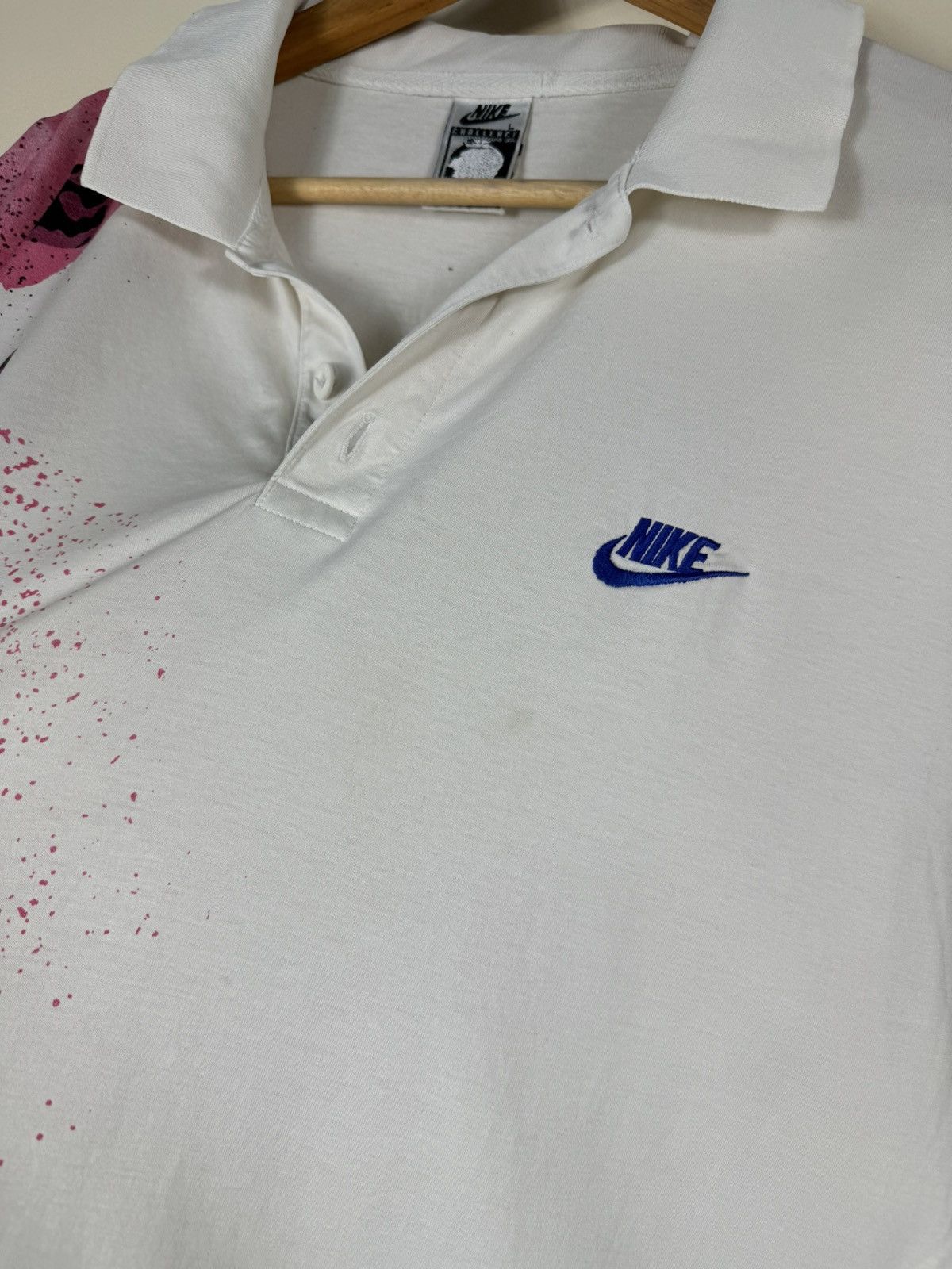 Nike VINTAGE NIKE CHALLENGE COURT 90’S MENS MAN SHIRT JERSEY Size US L / EU 52-54 / 3 - 7 Thumbnail
