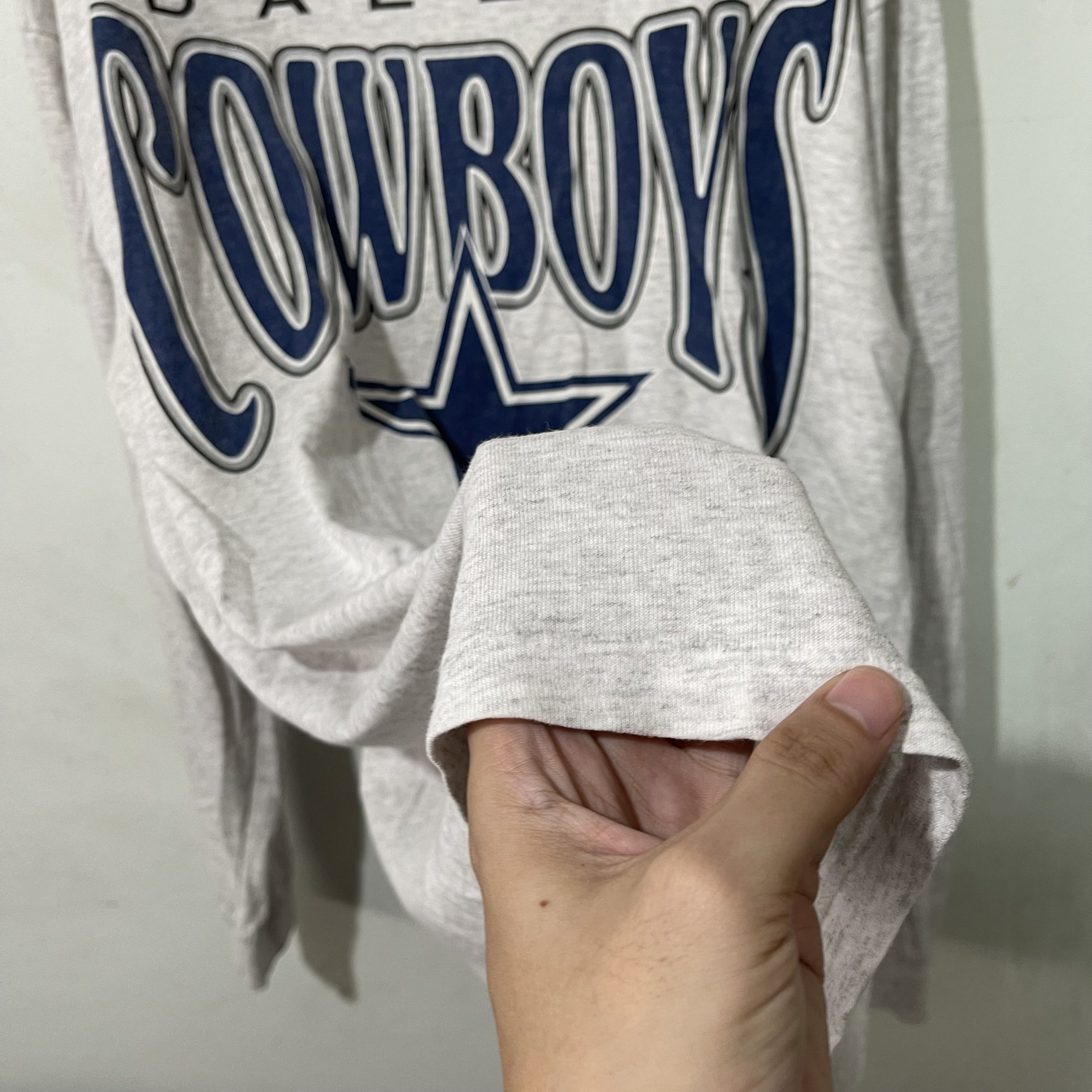 NFL Vintage 1996 Dallas Cowboys Long Sleeve Shirt Size US L / EU 52-54 / 3 - 7 Thumbnail