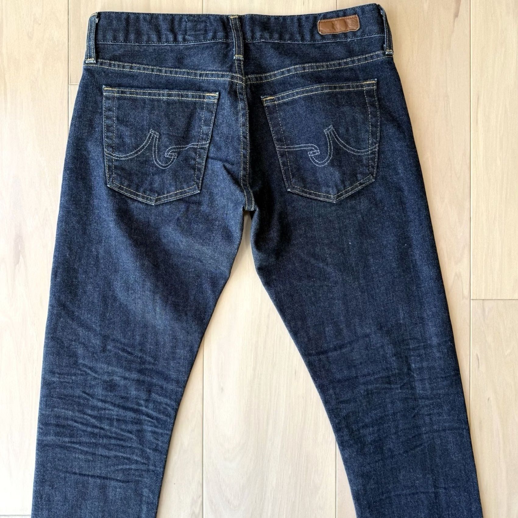 Vintage Adriano Goldschmied Jeans Women's 30 Dark Wash Relaxed Skinny Denim 5-Pocket Jeans Boys? Size 30" / US 8 / IT 44 - 7 Thumbnail