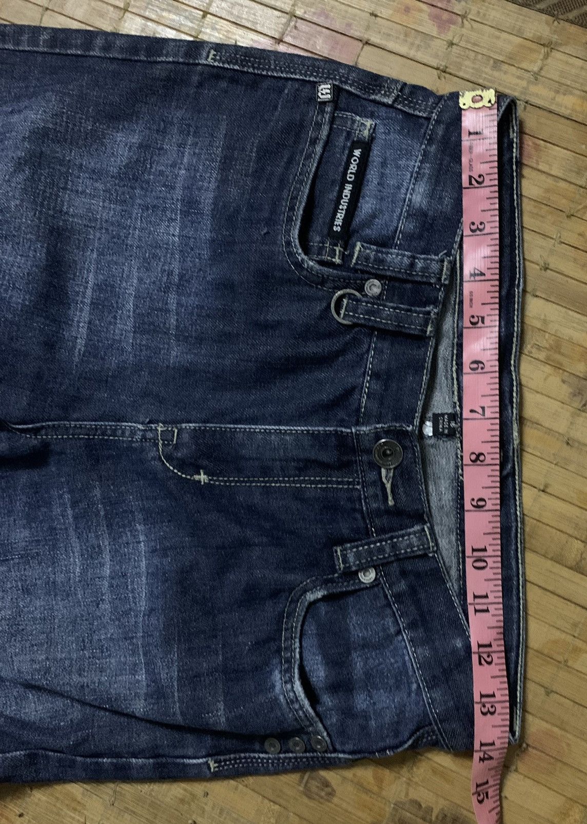 Hook-Ups World Industries Orignal Skateboarding Company Denim Pants Size US 28 / EU 44 - 25 Thumbnail
