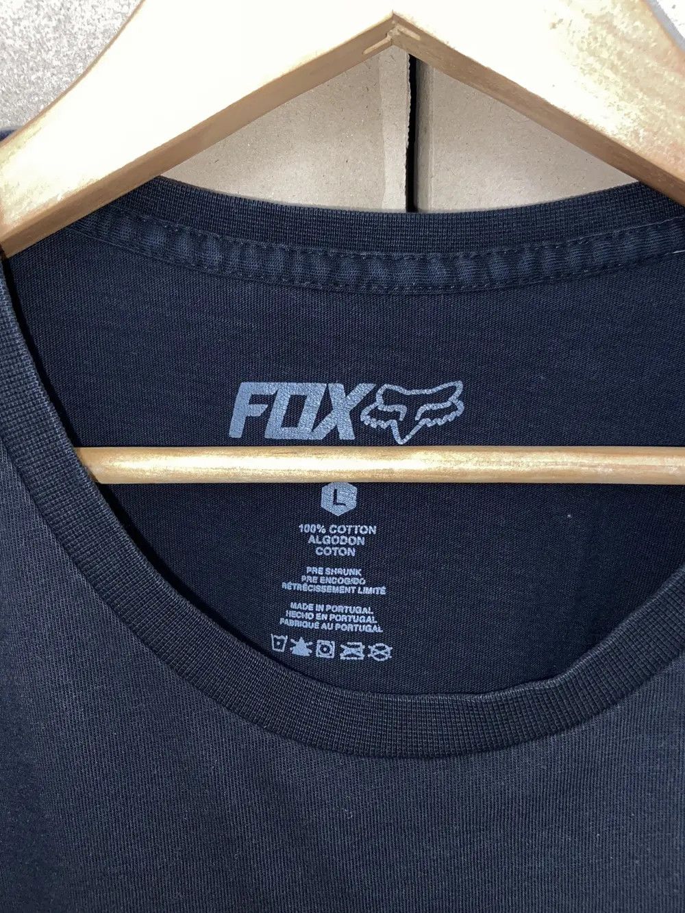 Fox Racing VINTAGE FOX Y2K RACING TEE FADED T SHIRT BIKER MOTO STREET Size US L / EU 52-54 / 3 - 9 Thumbnail