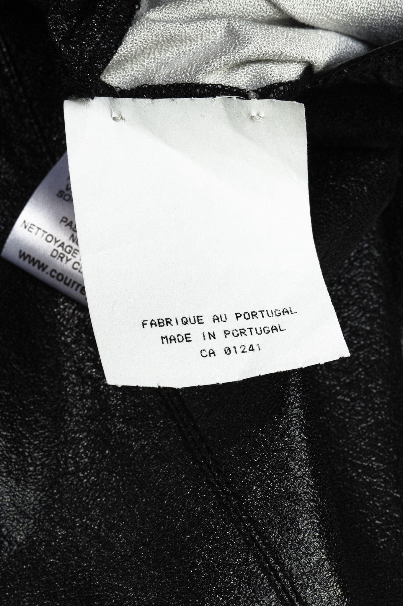 Courreges Courreges Black Shiny Crinkle Cuff Pants Size 25" / US 0 / IT 36 - 9 Thumbnail