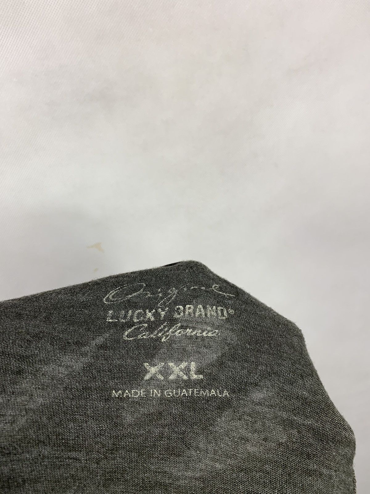 Lucky Brand Steals! Lucky Brand Rock Poker Skull Punk Tee Size US XXL / EU 58 / 5 - 4 Thumbnail