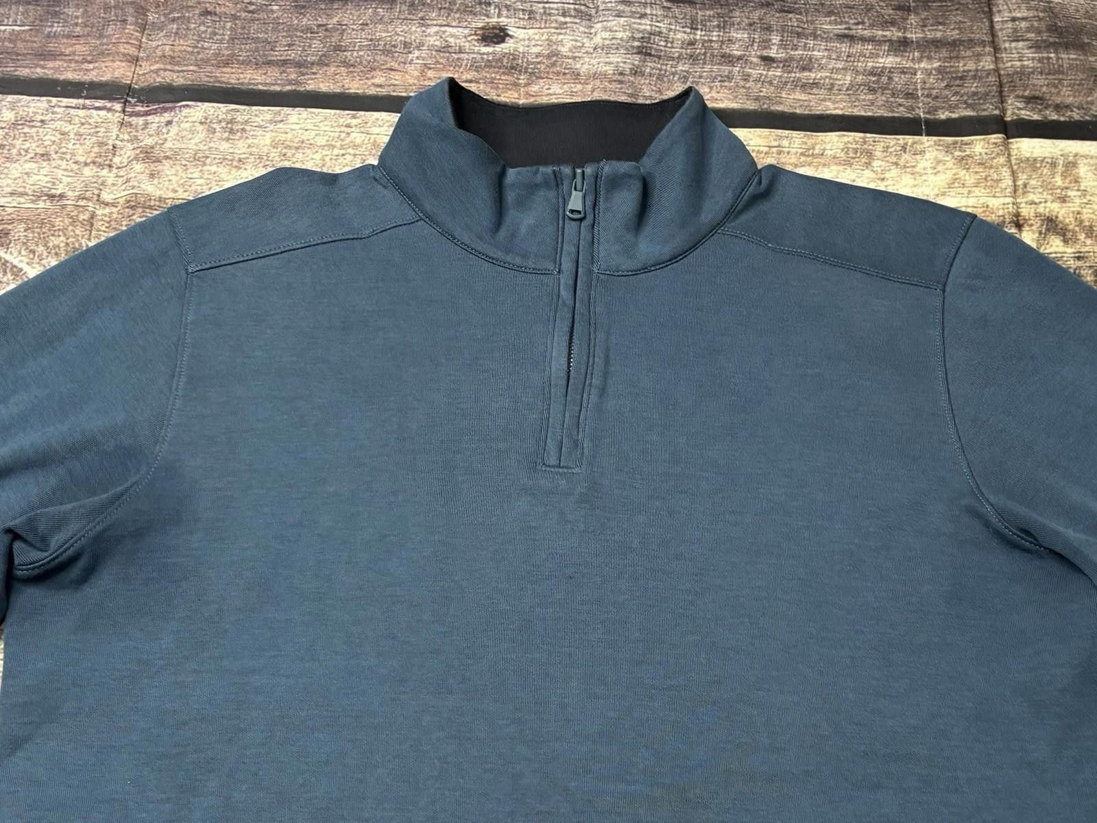 Bonobos Bonobos Sweater Mens Medium Slim Fit 1/4 Zip Pullover Blue Size US M / EU 48-50 / 2 - 4 Thumbnail