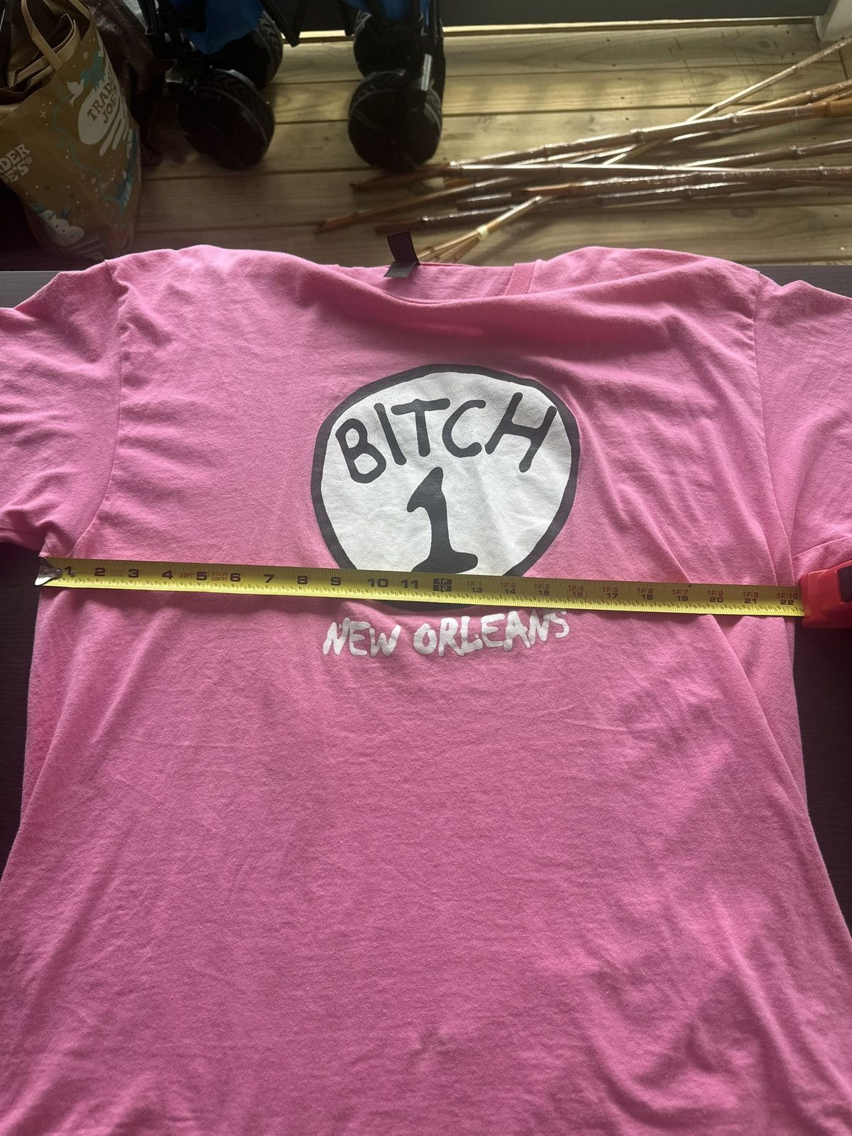 Other Thing 1 B!tch 1 New Orleans Funny Joke Shirt Pink size XL Size US XL / EU 56 / 4 - 4 Thumbnail