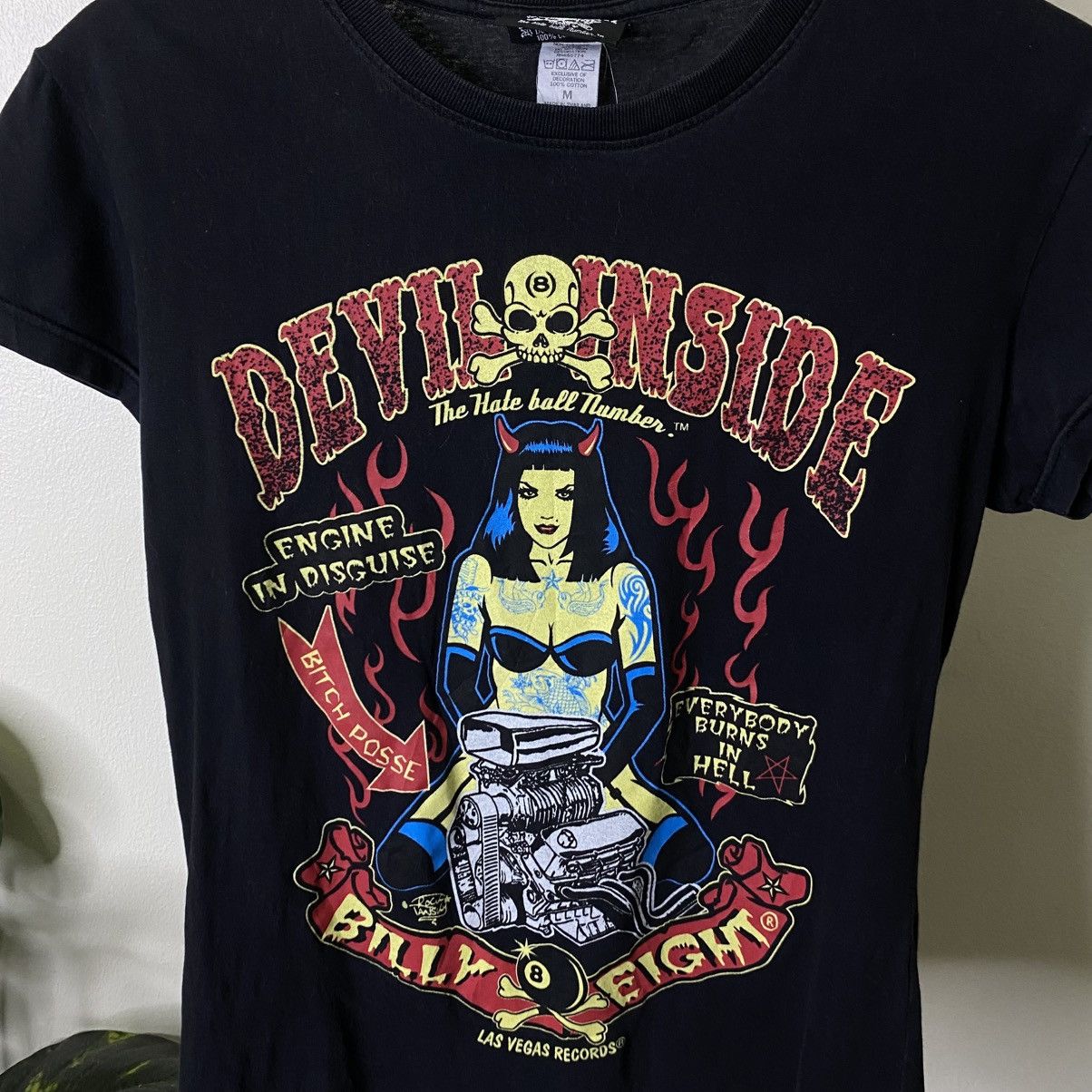 Hysteric Glamour BillyEight Devil Inside Sexy Graphic Hysterics Glamour Style Size S / US 4 / IT 40 - 2 Thumbnail