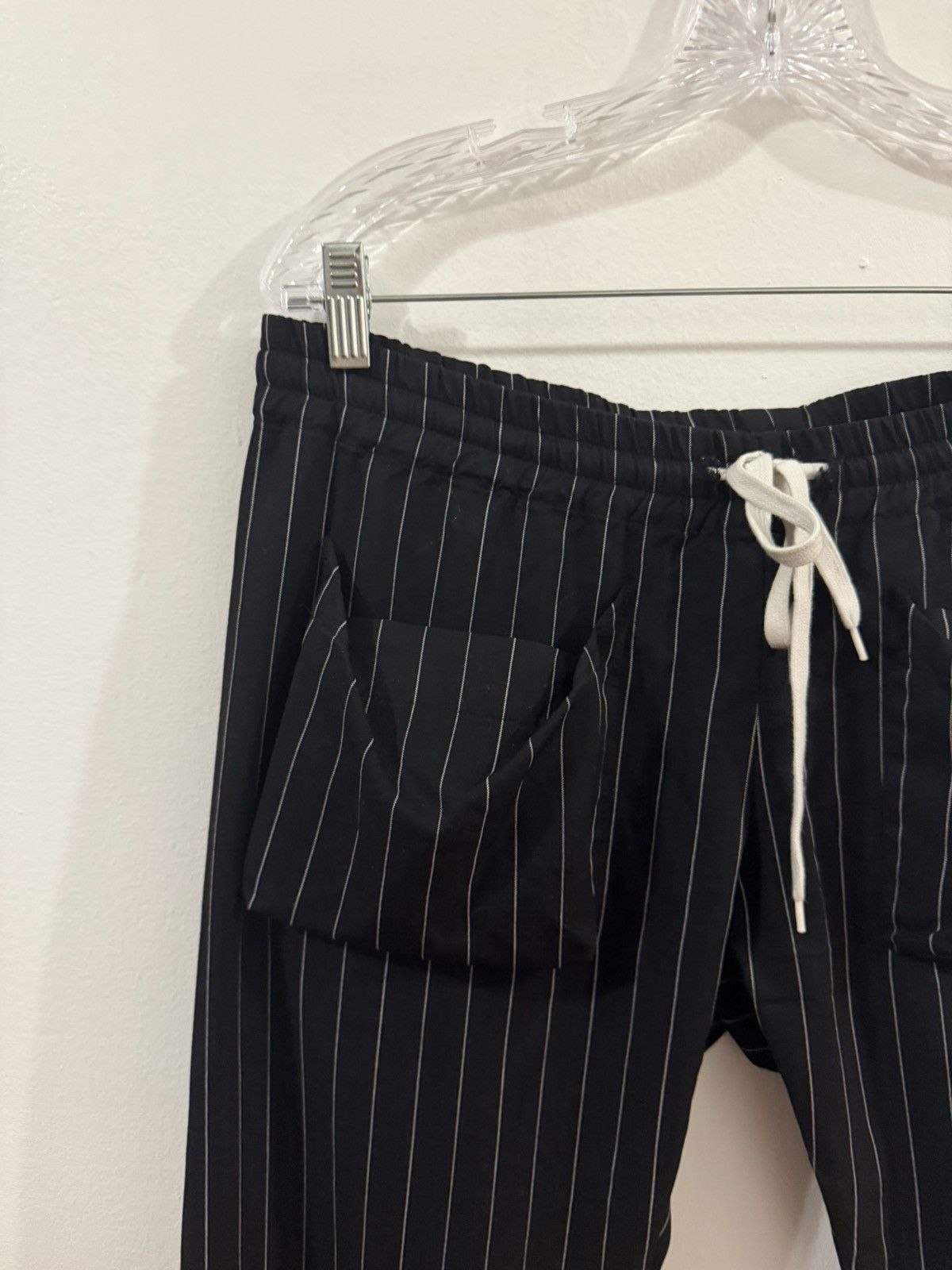 Number (N)ine Number Nine AW05 The High Streets Pinstripe Cargo Pants Size US 32 / EU 48 - 3 Thumbnail