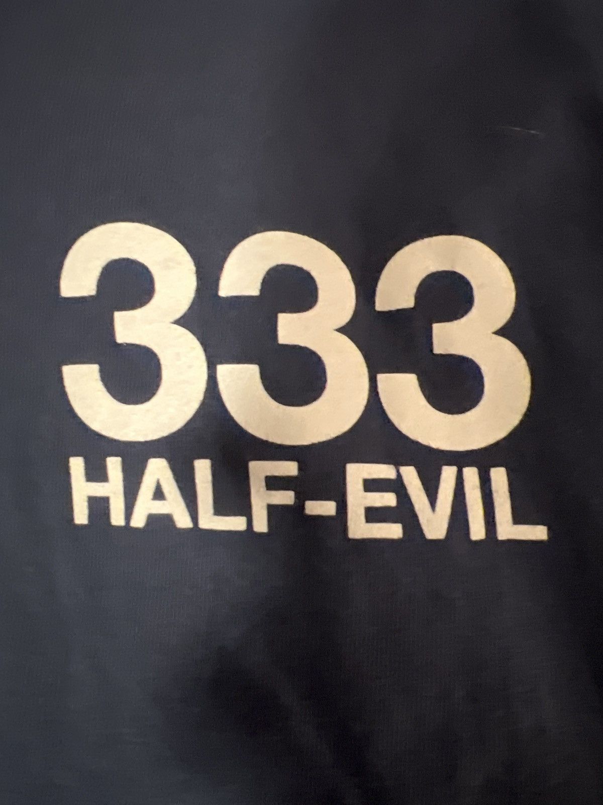 Half Evil Half evil 333 logo long sleeve tee Size US XL / EU 56 / 4 - 3 Thumbnail