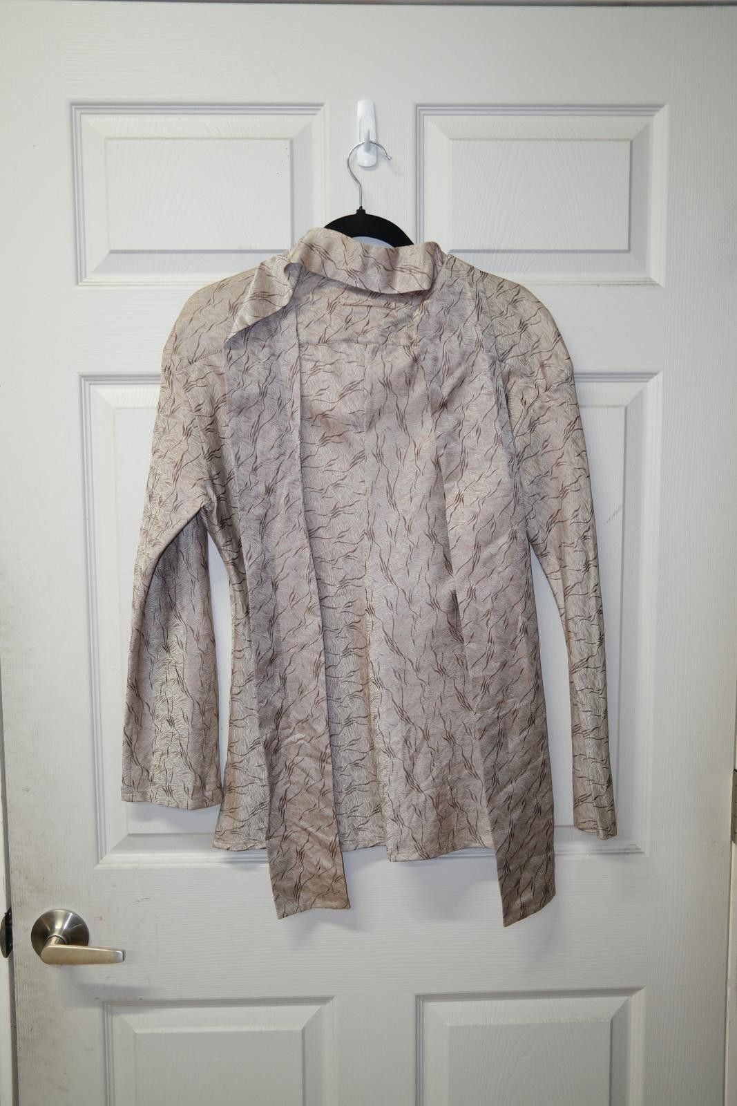 Jean Paul Gaultier 99' Jean Paul Gaultier pour GIBO Wave Long Sleeve Button-Up Size M / US 6-8 / IT 42-44 - 2 Thumbnail