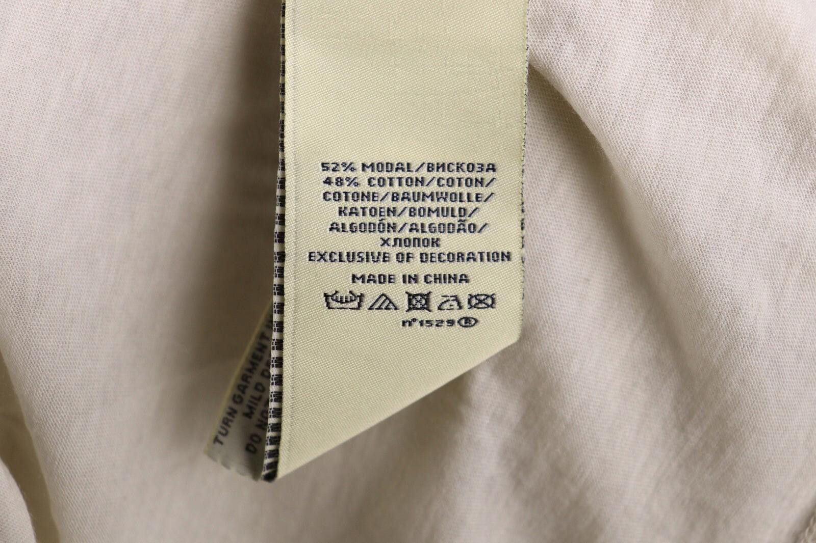Designer Polo Jeans Company Ralph Lauren Ivory Top Shirt Size L Size L / US 10 / IT 46 - 10 Thumbnail