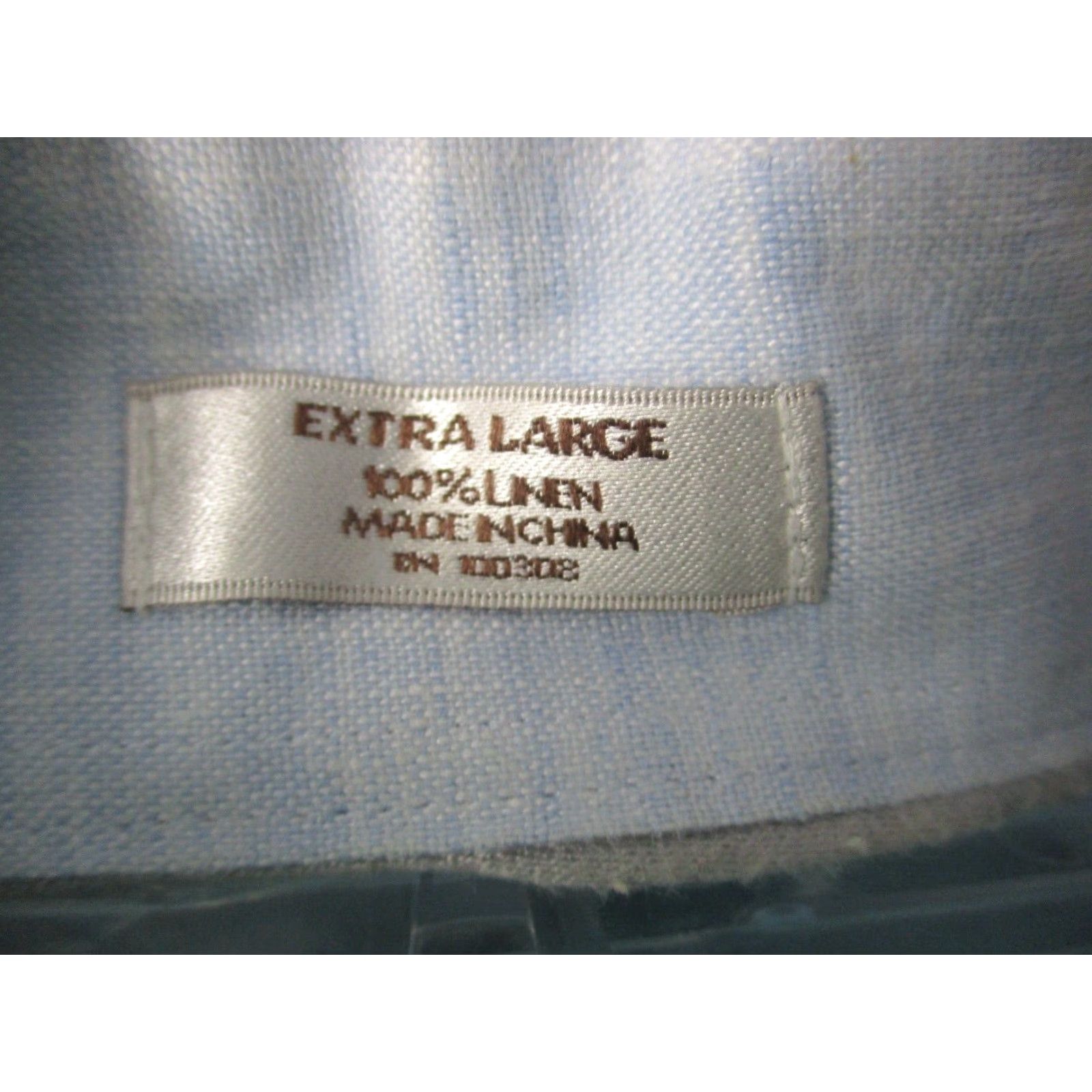 Peter Millar Peter Millar Button-Up Shirt XL Blue Long Sleeve Crown Cool Linen 100% Solid Casual Men’s Shirt XR Size US XL / EU 56 / 4 - 6 Thumbnail