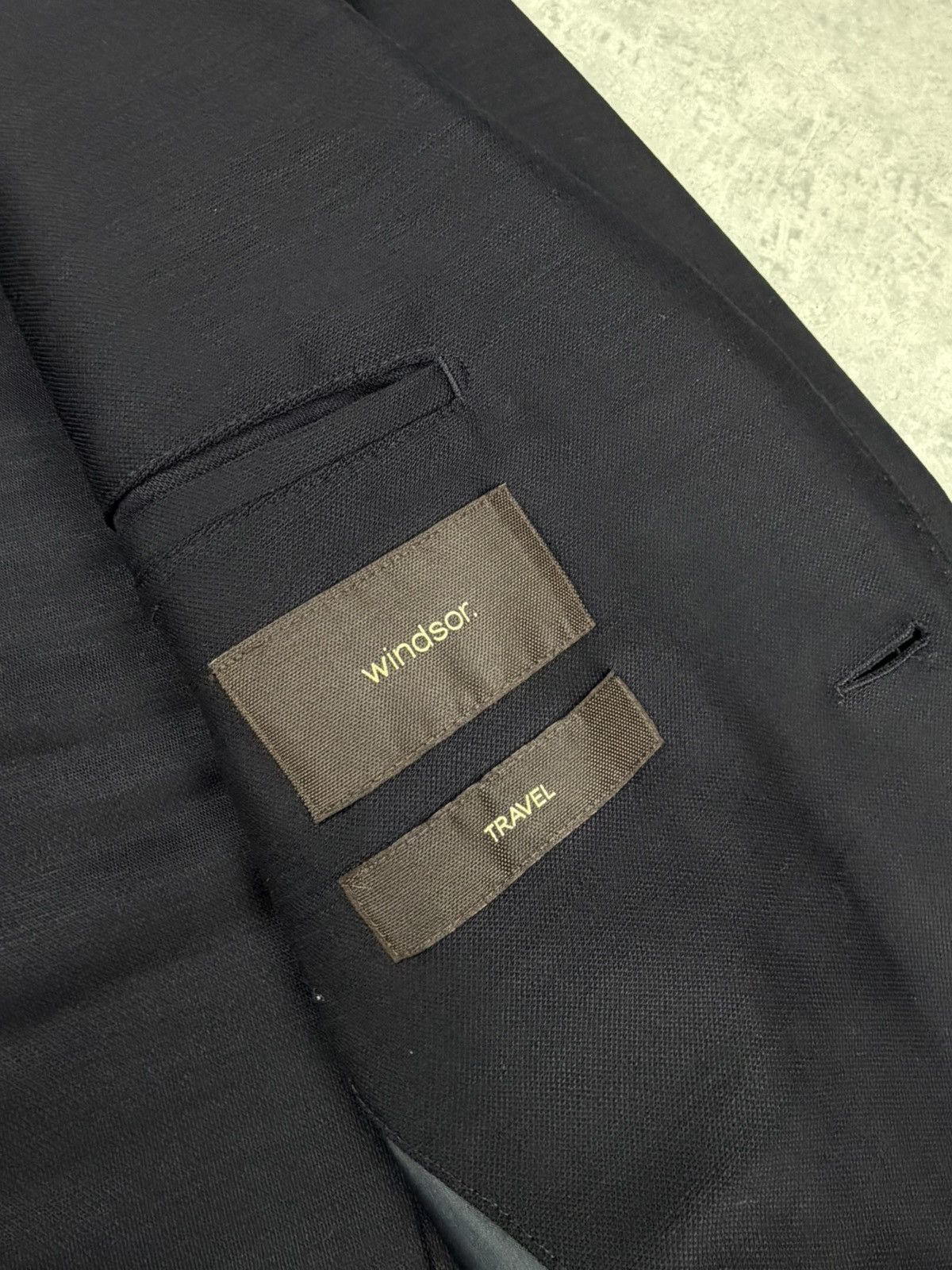Other Windsor Navy Wool Blazer Reda Active Travel Jacket Size 102 Size US L / EU 52-54 / 3 - 8 Thumbnail
