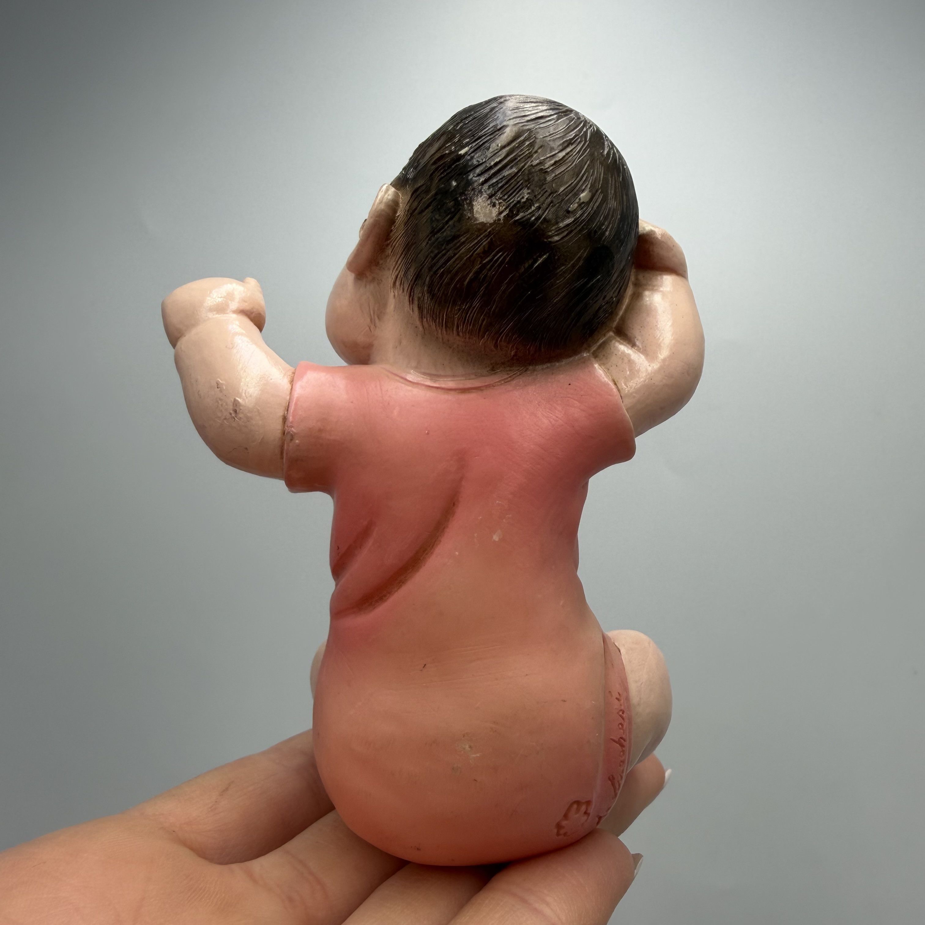 Vintage Vintage Baby Figurine A. Lucchesi Signed Hand Painted Size ONE SIZE - 5 Thumbnail