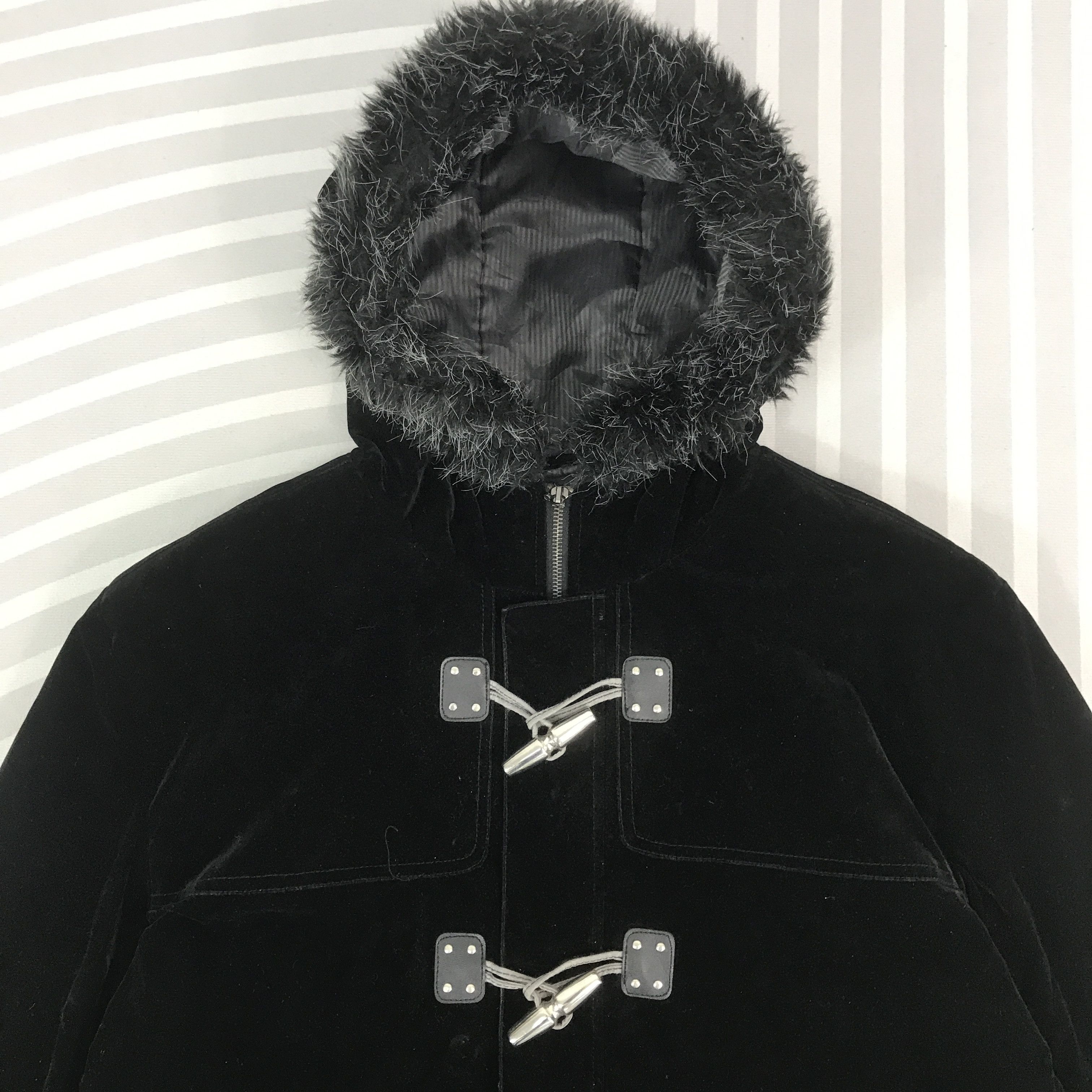 Japanese Brand × Vintage Vintage Fur hoodie Japanese style ifsixwasnine Jacket Size US L / EU 52-54 / 3 - 2 Thumbnail