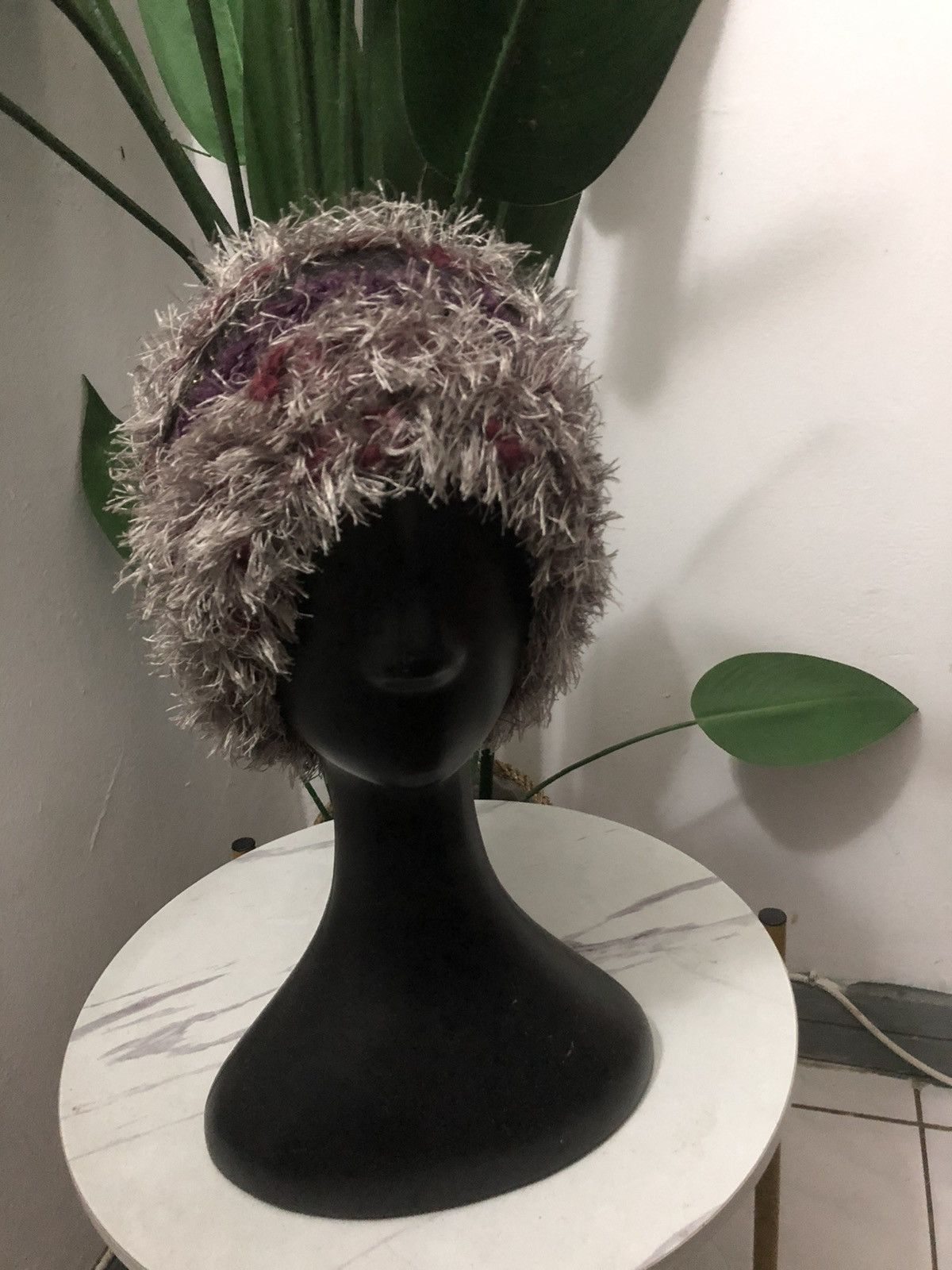 Vintage VINTAGE MOHAIR BEANIE HAT Size ONE SIZE - 1 Thumbnail