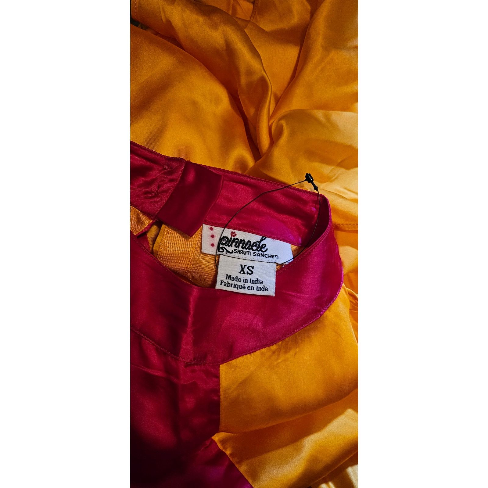 Anthropologie New Pinnacle by Shruti Sancheti Mock-Neck Colorblock Dress Size XS / US 0-2 / IT 36-38 - 8 Thumbnail