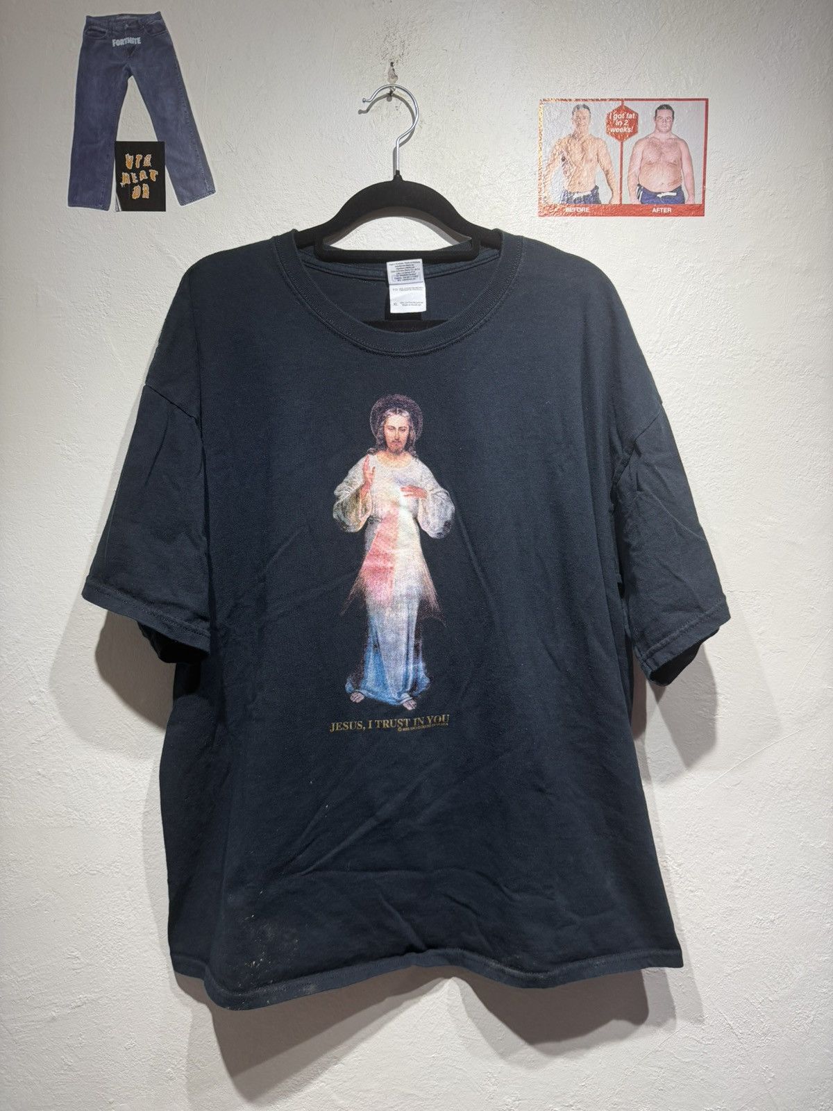 Vintage 2003 Jesus tee Size US XL / EU 56 / 4 - 1 Thumbnail
