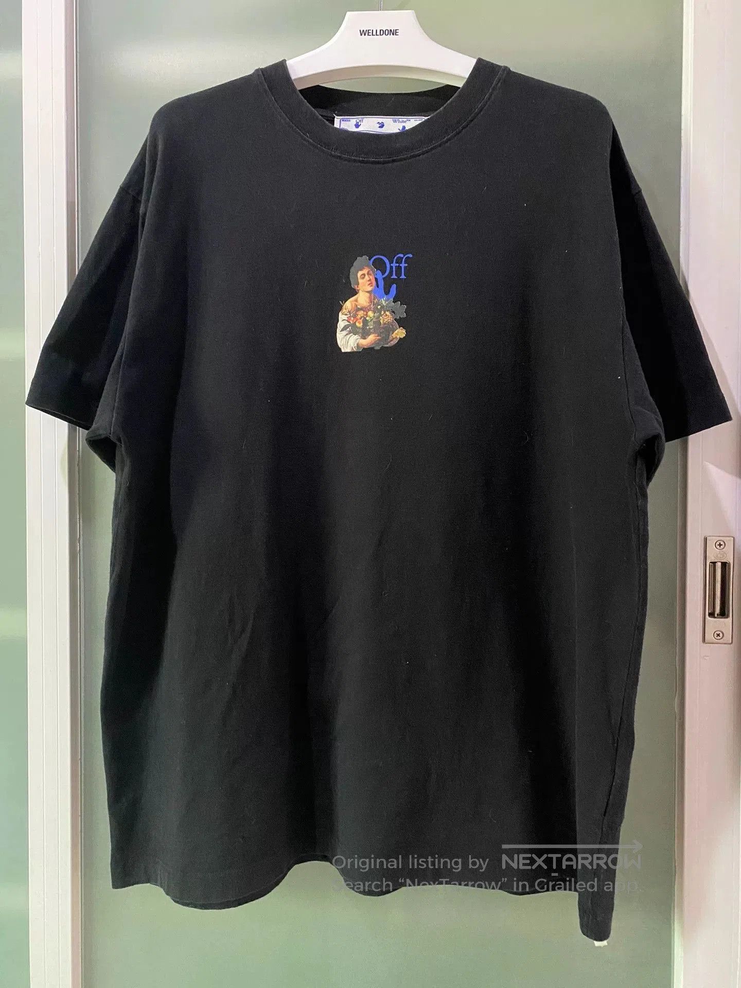 Off-White off white short sleeve graphic t-shirt. Size US XS / EU 42 / 0 - 1 Thumbnail
