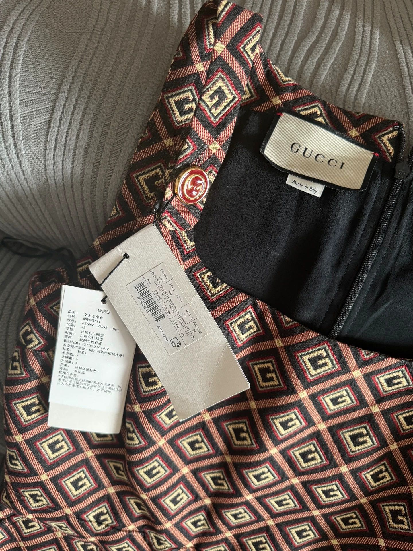 Gucci Gucci Women's New With Tags Authentic 42 Dress Size M / US 6-8 / IT 42-44 - 4 Thumbnail